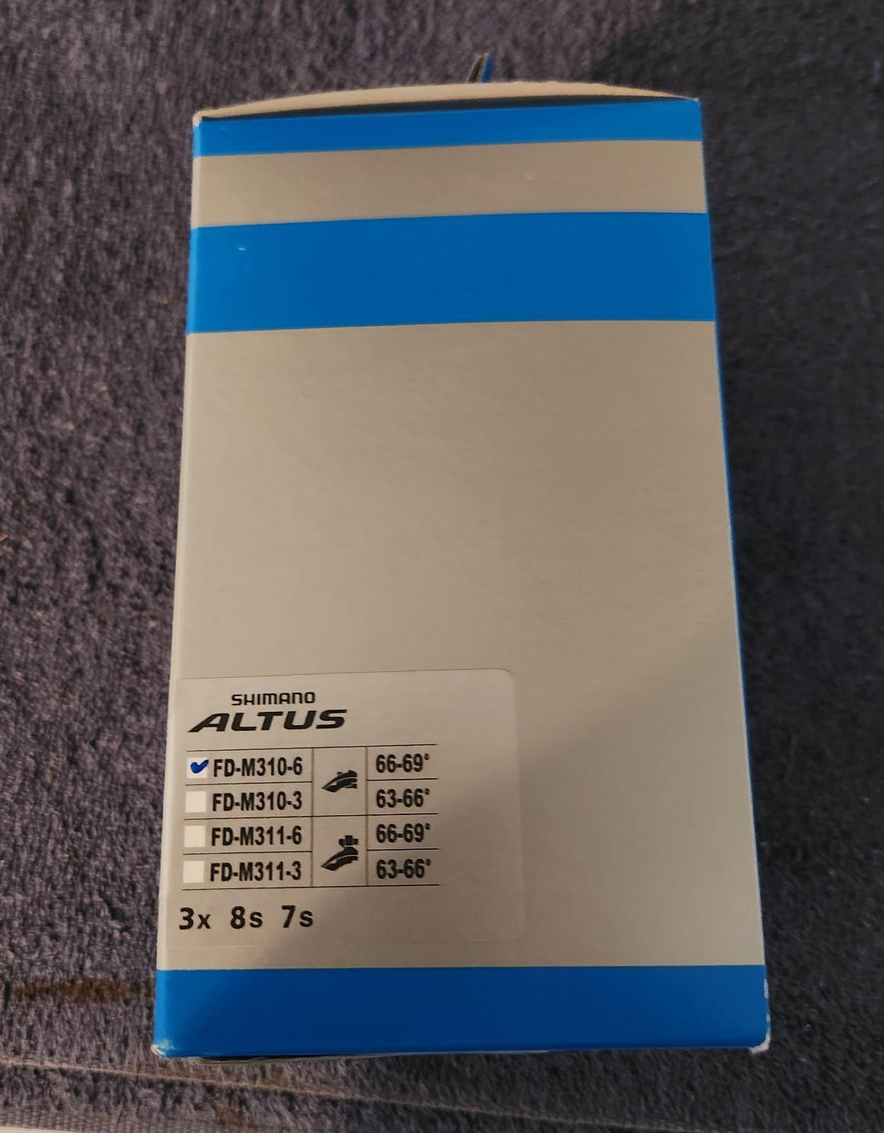 Shimano Altus FD-M310-6 bicycle front derailleur