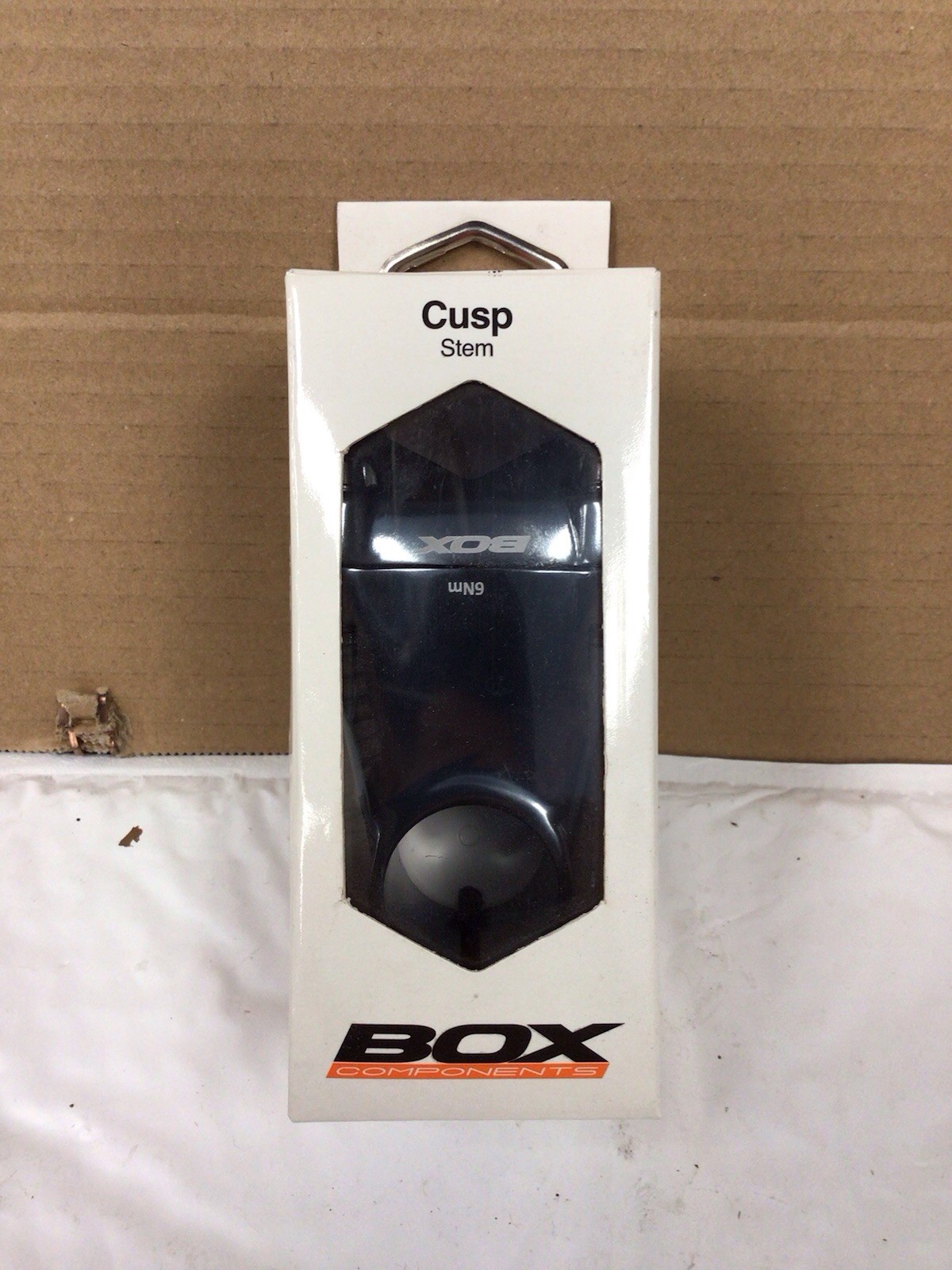 Box Components Cusp 55mm Length 35mm Clamp Aluminum Stem Gun Metal