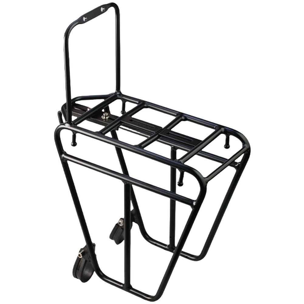 Front Pannier Rack for MTB Aluminum Construction Shock Absorber Fork Ready