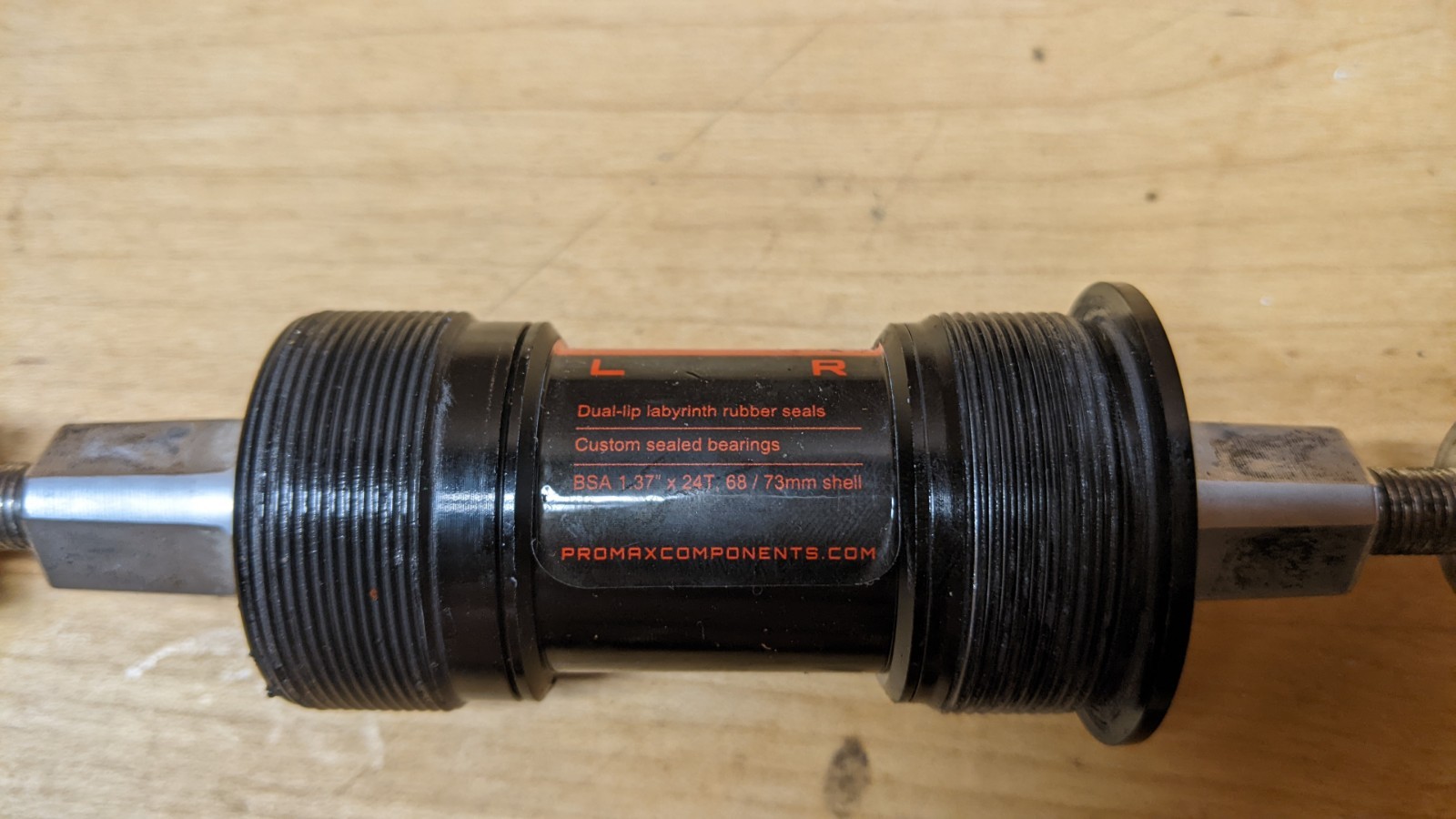 Promax SC-1 Square Taper Chromoly JIS Bottom Bracket 113mm