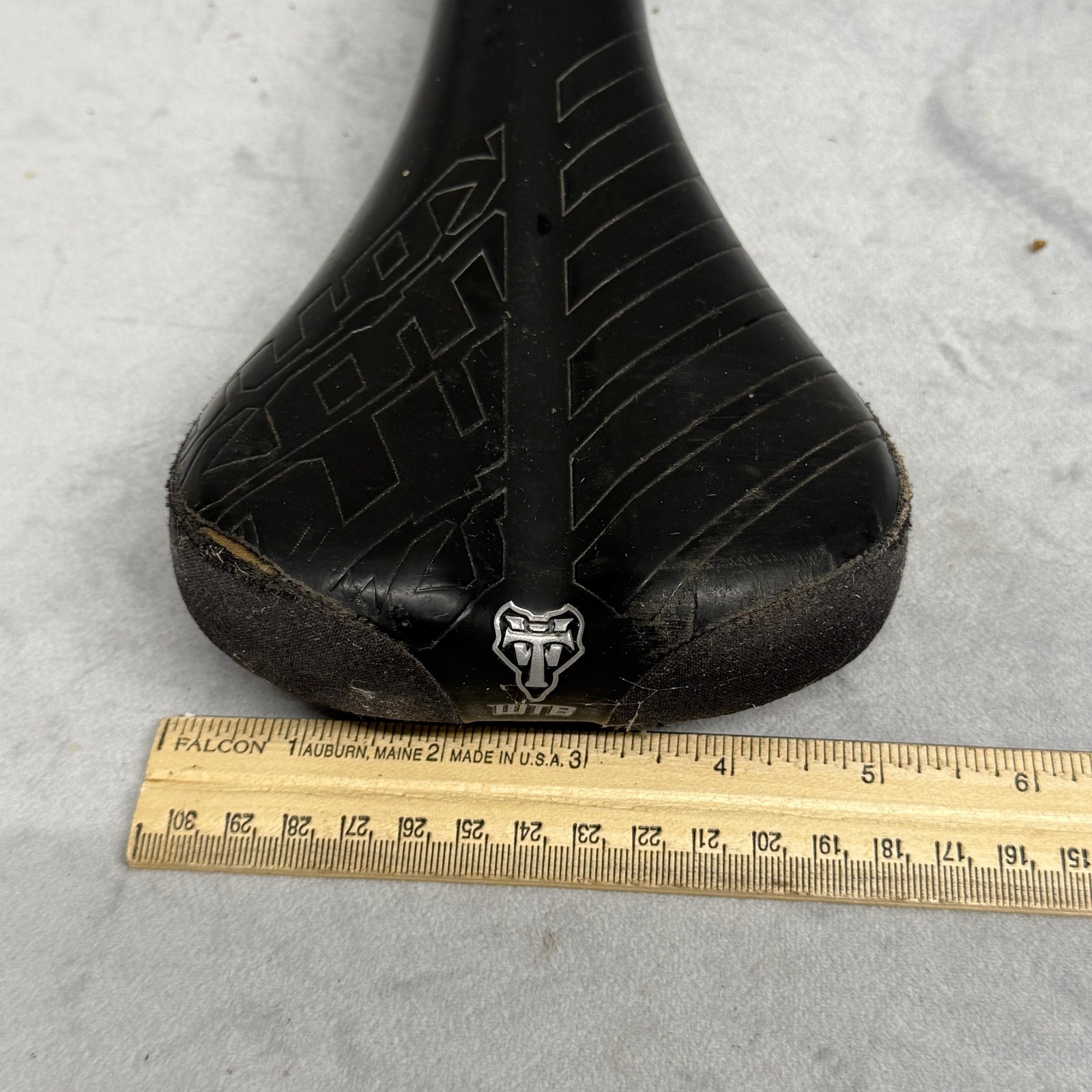 Kona WTB Racing Bike Saddle Mens Black Comfort Zone Steel Rails Seat MTB Road