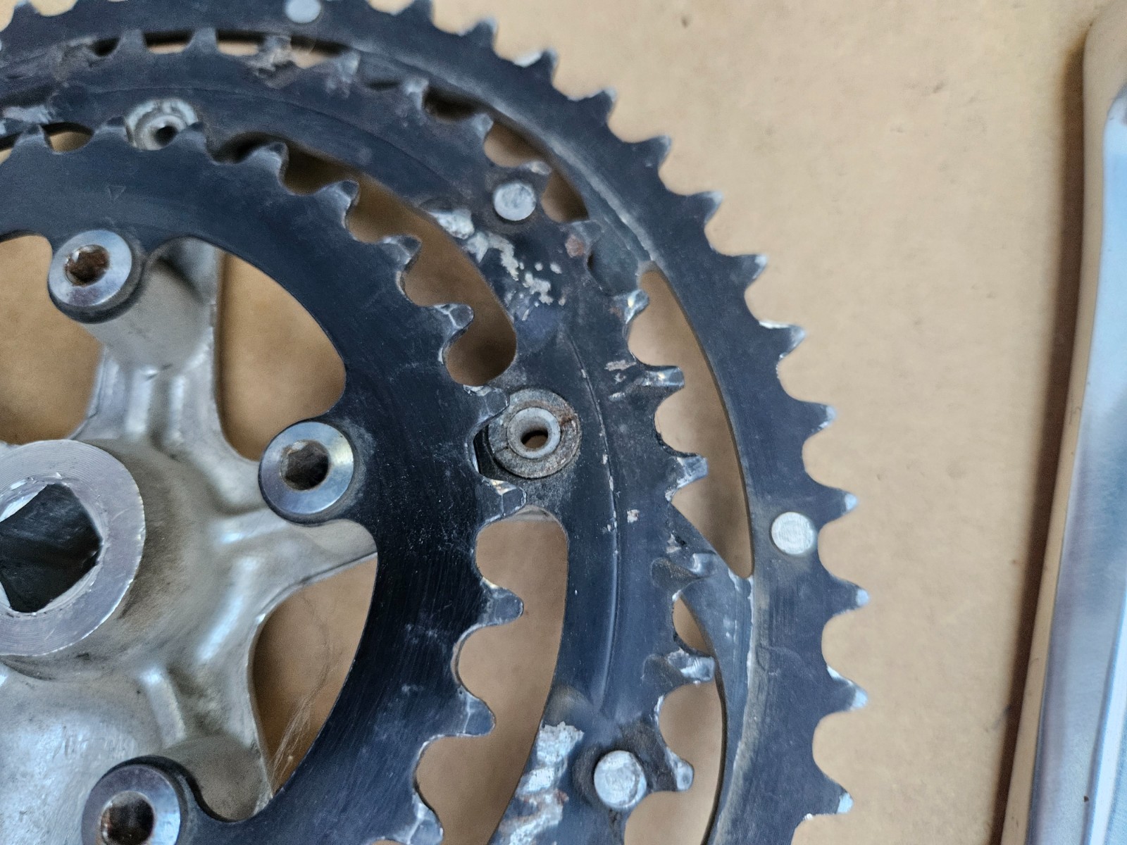 Specialized Triple Road Touring Crankset 170mm 52/42/30 S Crown Square Taper