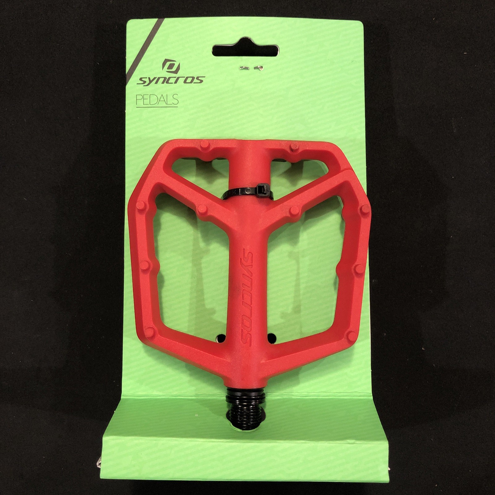 Syncros Squamish III Composite Flat Pedals Large Florida Red