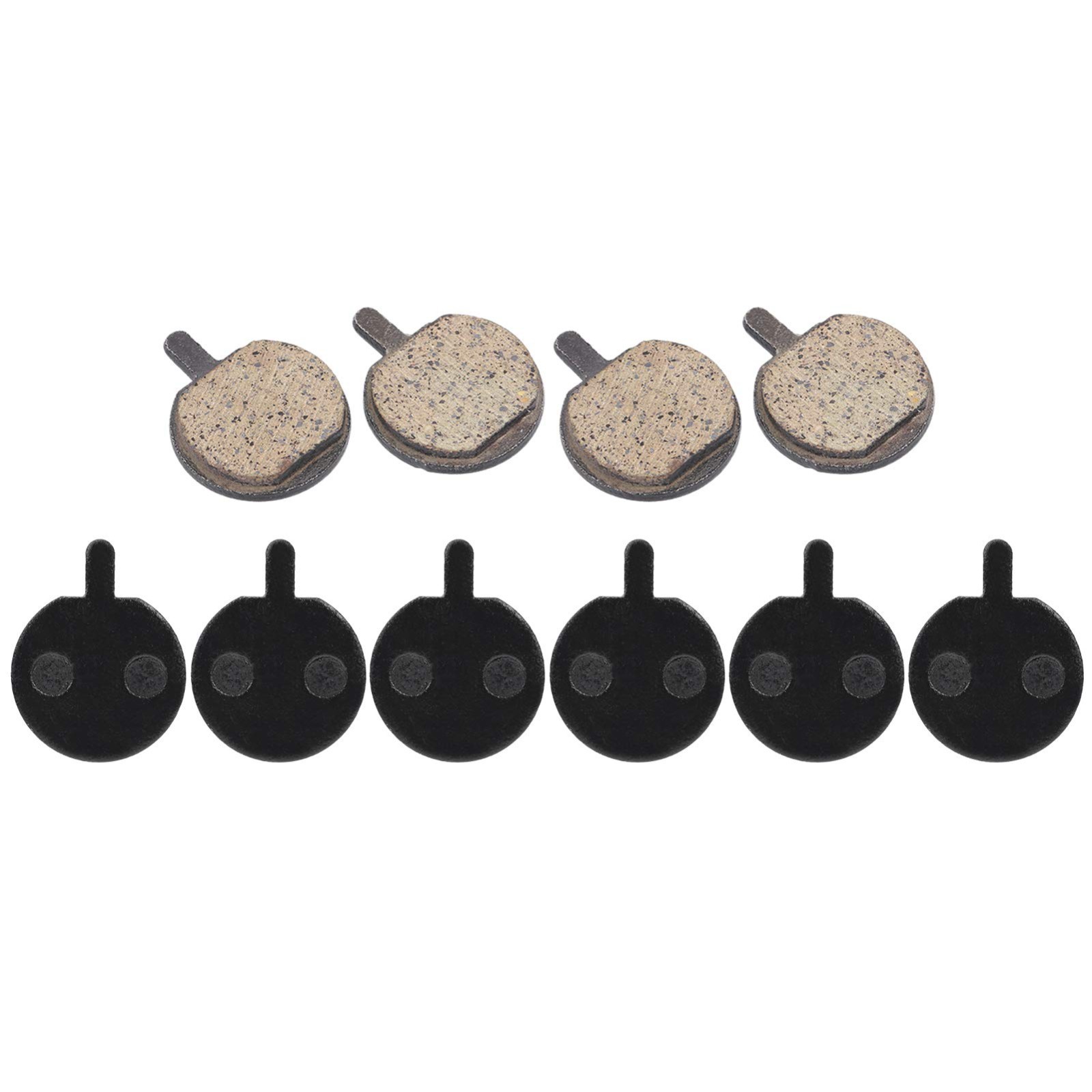Bike Brake Pads, Semi Metal Resin Disc Pads, 5Pairs | Semi Metal Resin Disc Brak