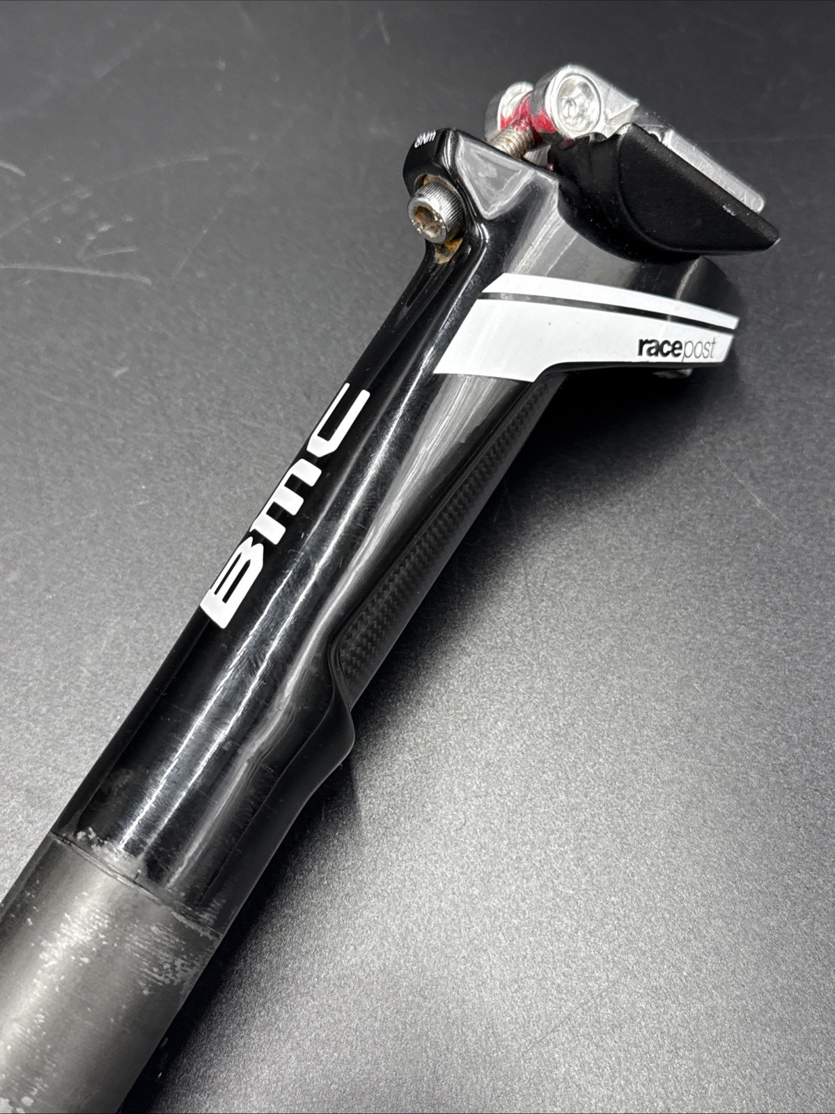 BMC RacePost 31.6mm TCC 340mm Carbon Seat Post 10mm Offset Tuned Compliance