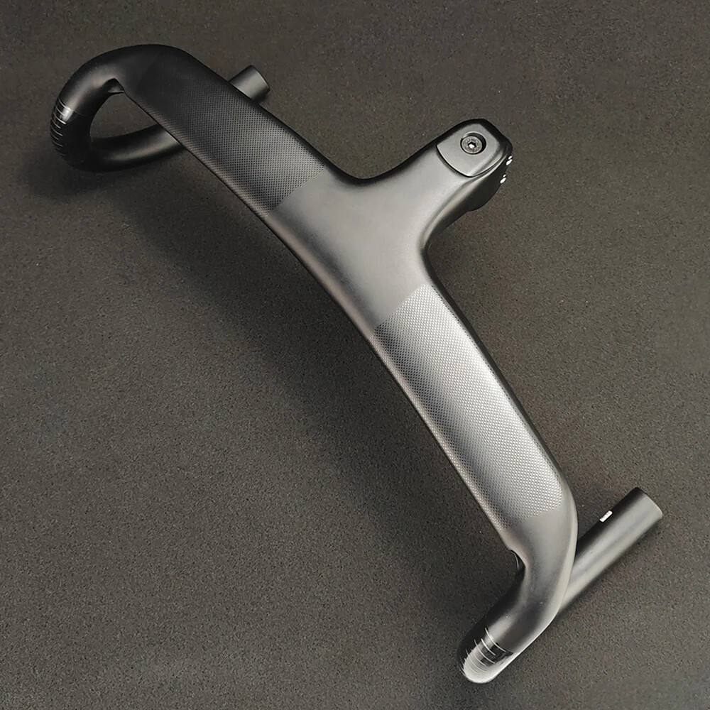 6 Degree Stem 75-135mm Carbon Fiber Road Bike Handlebar for Computer Stand