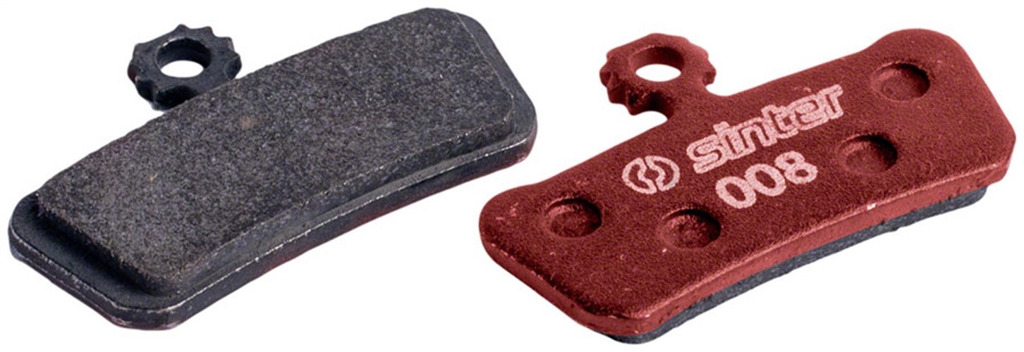 Sinter Red s514 Compound Organic Disc Brake Pads – Avid/SRAM, Sinter Type 008, O