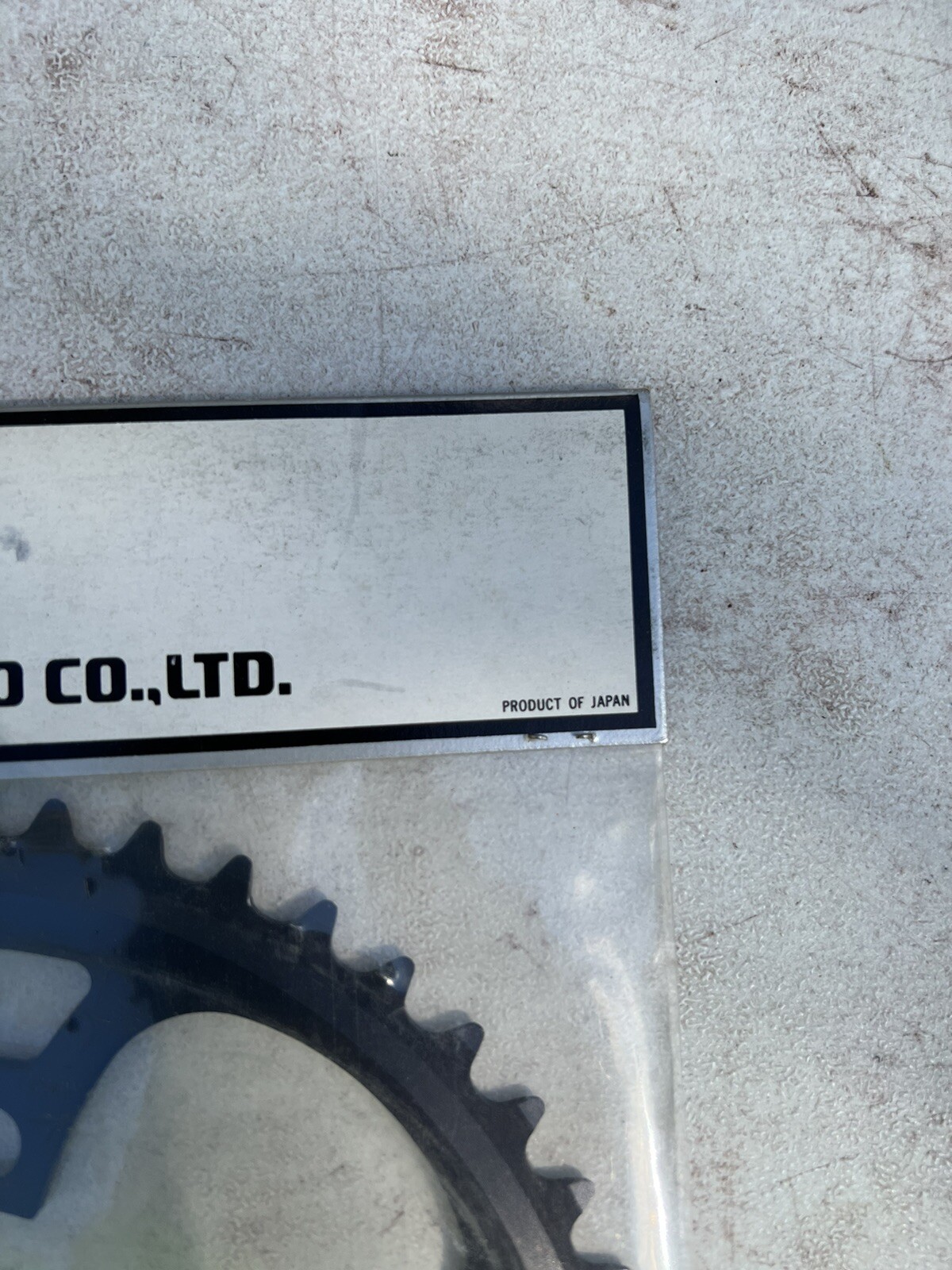 Vintage SR Sakae Chainring 48 Tooth 110 BCD NOS Black Alloy 48t 310-48TBLL NEW