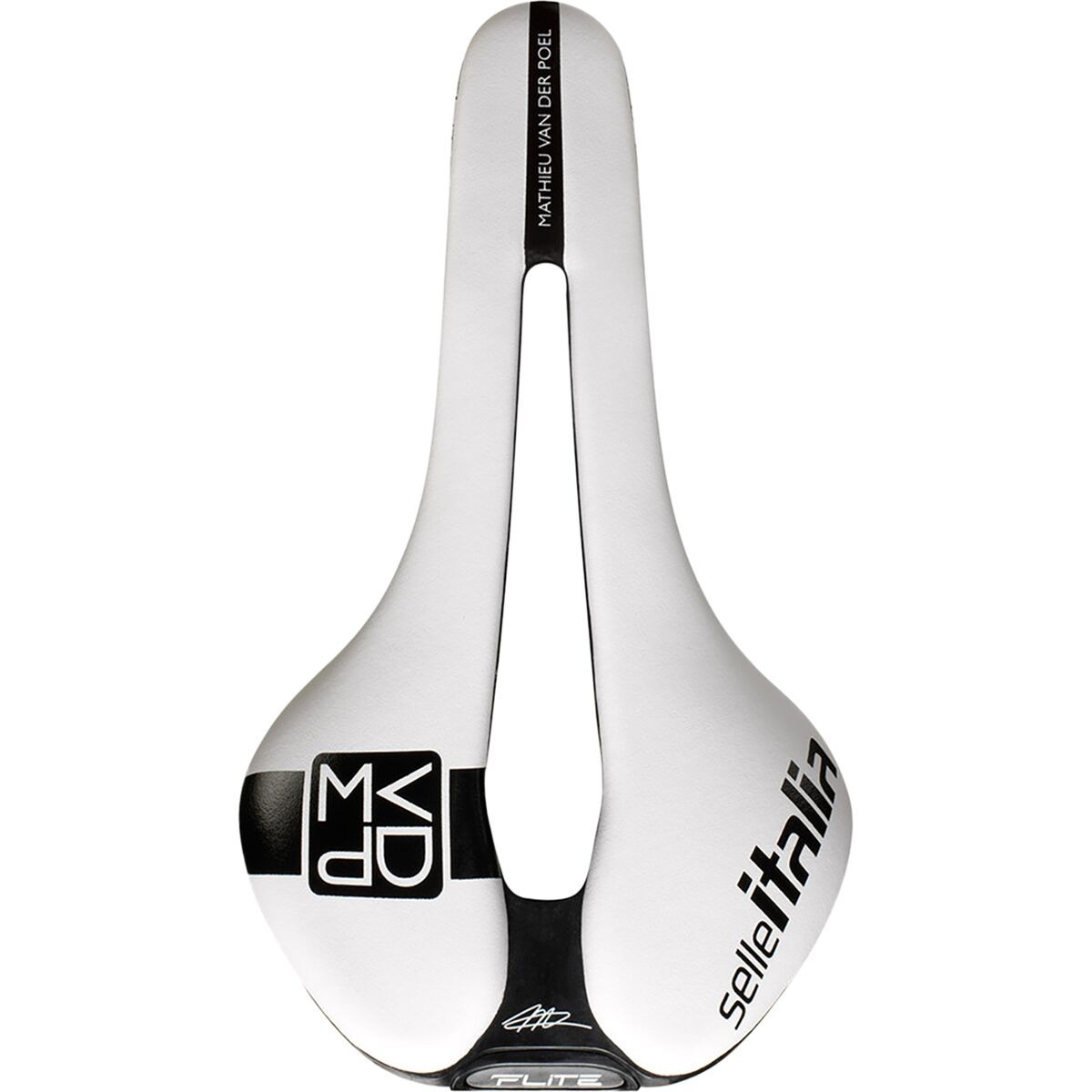 Selle Italia Flite Boost Kit Carbonio Superflow MVDP Saddle White, L3