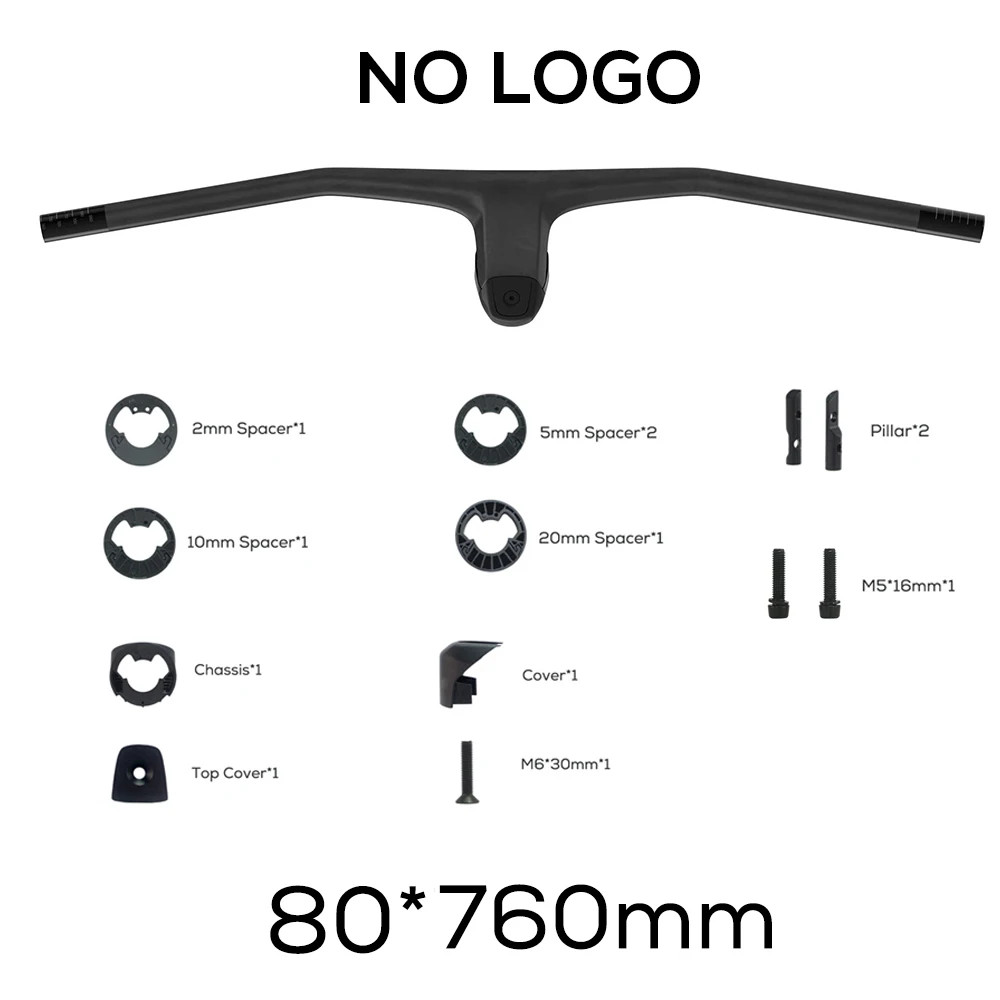 Fraser IC Sl WC 740mm-780mm -20° Carbon Integration Mountain Bike Handlebar