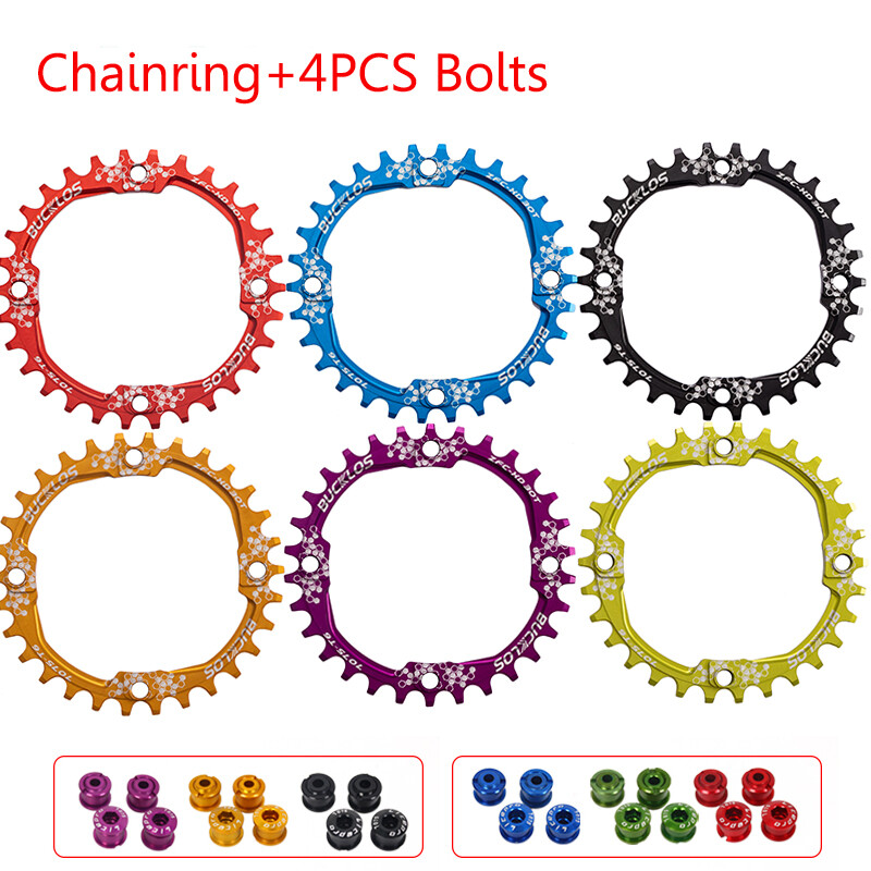 104BCD Chainring 30-42T Narrow Wide Aluminum MTB Bicycle fit SRAM/Prowheel Crank