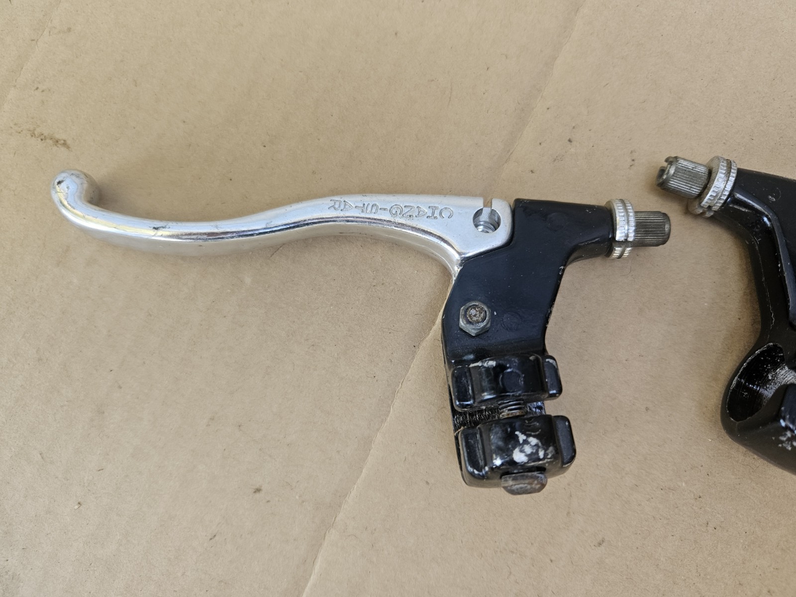Vintage Old School 80s Chang Star Brake Levers Long Reach 4 Finger 22.2mm clamp
