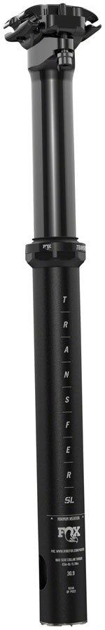 FOX Transfer SL Performance Series Elite Dropper Seatpost – 30.9, 75mm, Internal