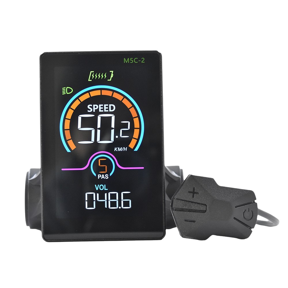 M5C-2 E-Bike Bluetooth LCD Display Meter Electric Scooter Speedometer LCD1643
