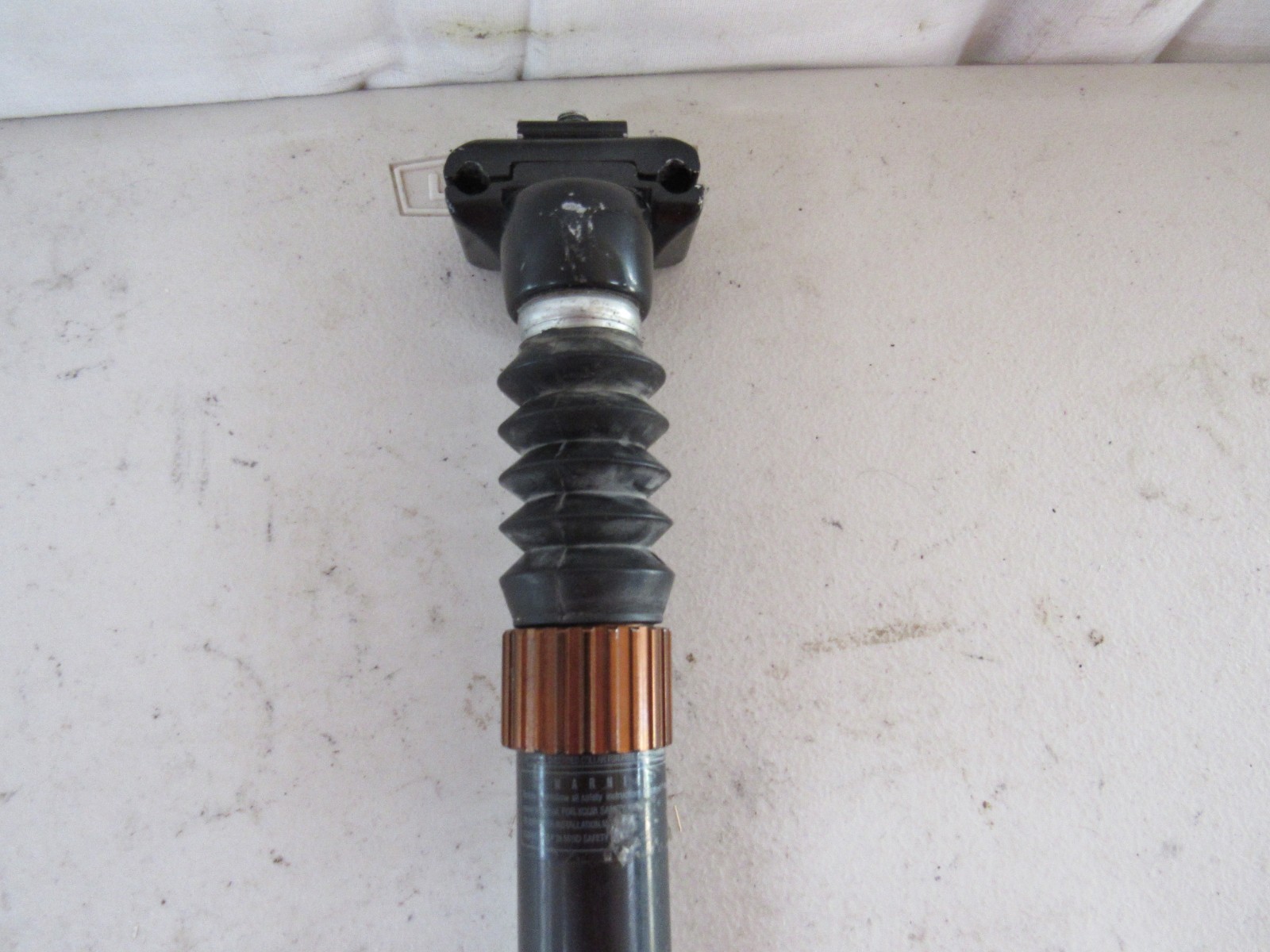 NL Suspension Seatpost Seat Tube 27.2mm x 360 mm Offset Black