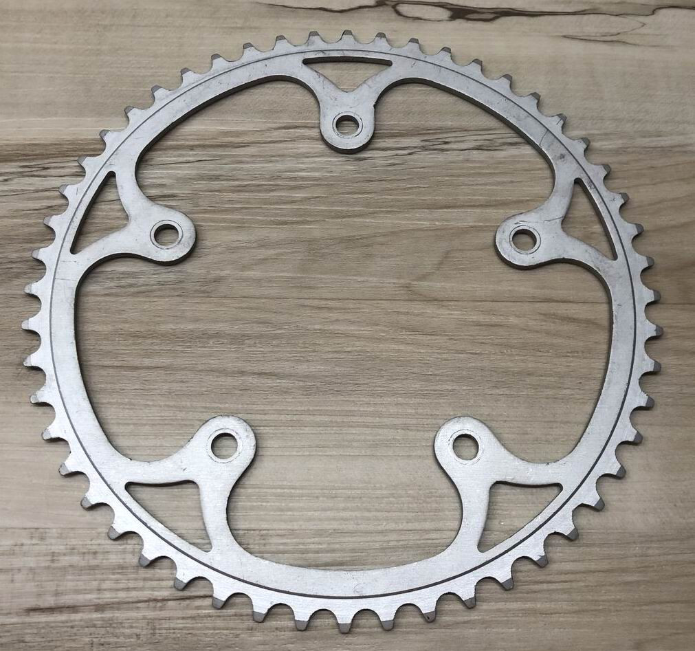 Vintage Aluminum 52 Tooth Road Bike Chain Ring ~ 52T / 130mm BCD