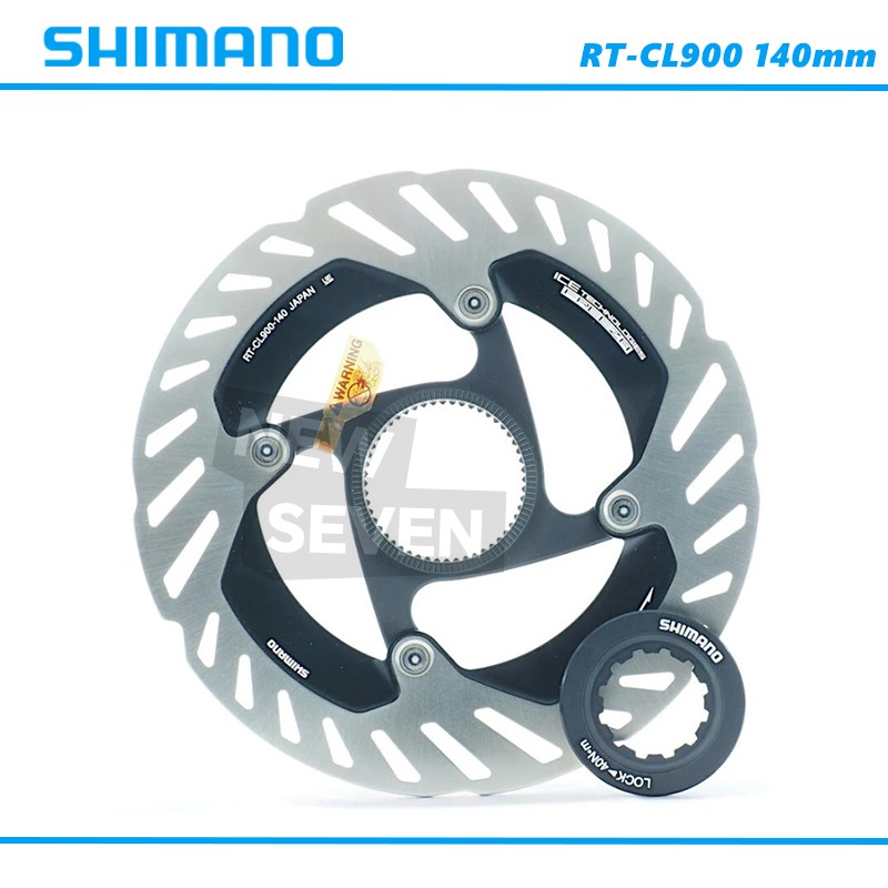 Shimano RT-CL900 Center lock Rotor 140mm or 160mm w/LockRing