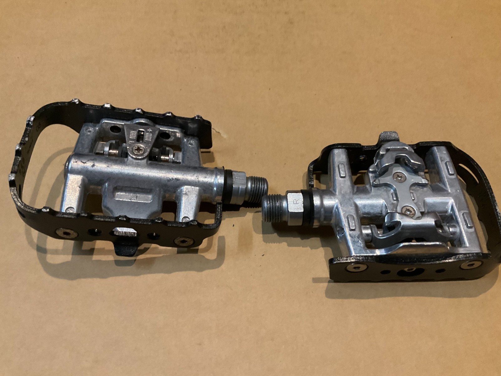 Wellgo pedals, dual sided Flats & SPD