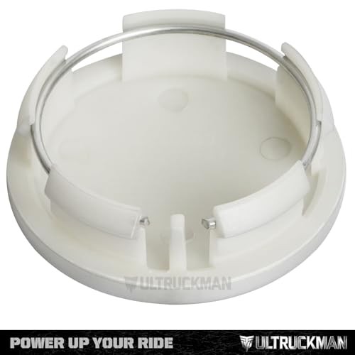 2.5Inch 63MM Wheel Center Caps for Dodge RAM Outer 63MM , Inner 56MM Silver