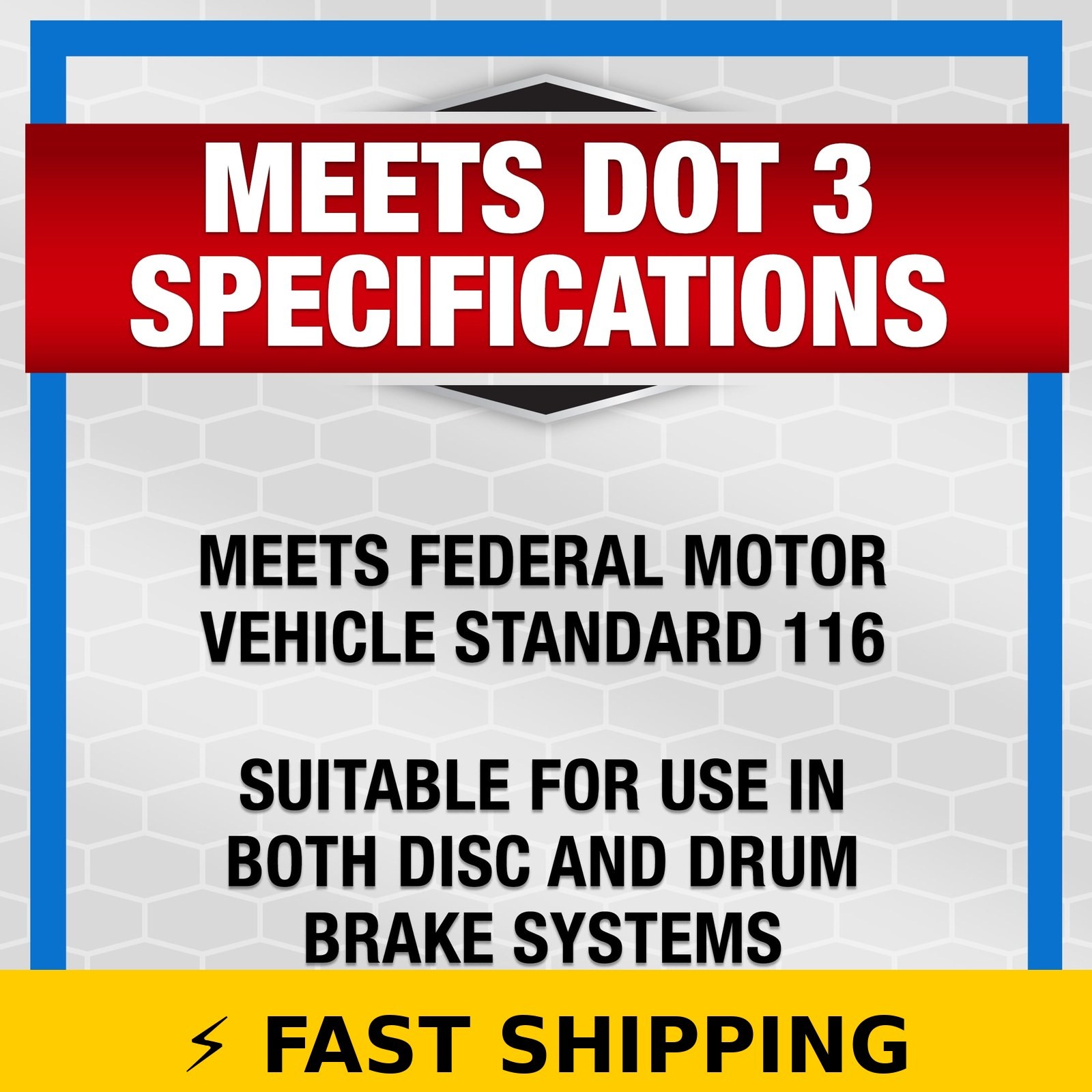 Super Tech DOT 3 Synthetic Brake Fluid 1 Gallon – Automotive Use
