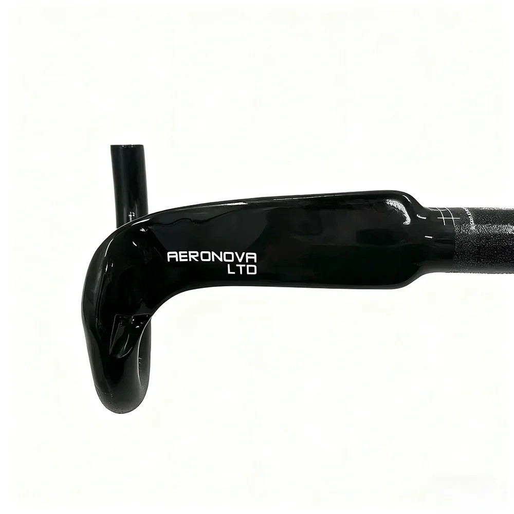 Road Bike Handlebars Carbon Fiber Bicycle Drop Bar 31.8*380-440mm Size