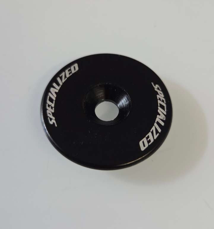 Specialized Brand Bicycle Headset Top Cap Cover flat 1-1/8 inch
