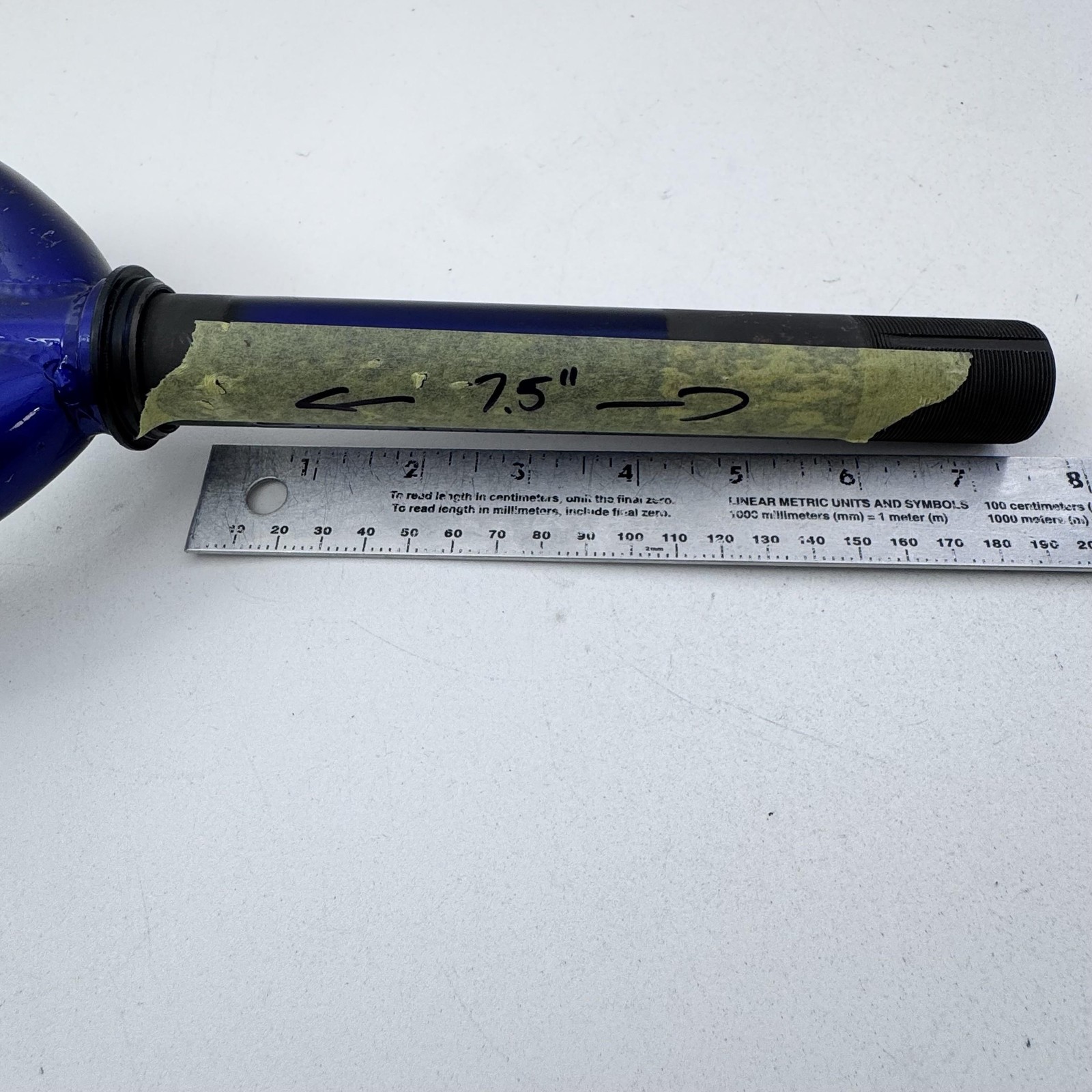 Rigid MTB Fork LUNG 1-1/8in 26in Threaded 7.5in Steerer Blue Purple NOS BB1