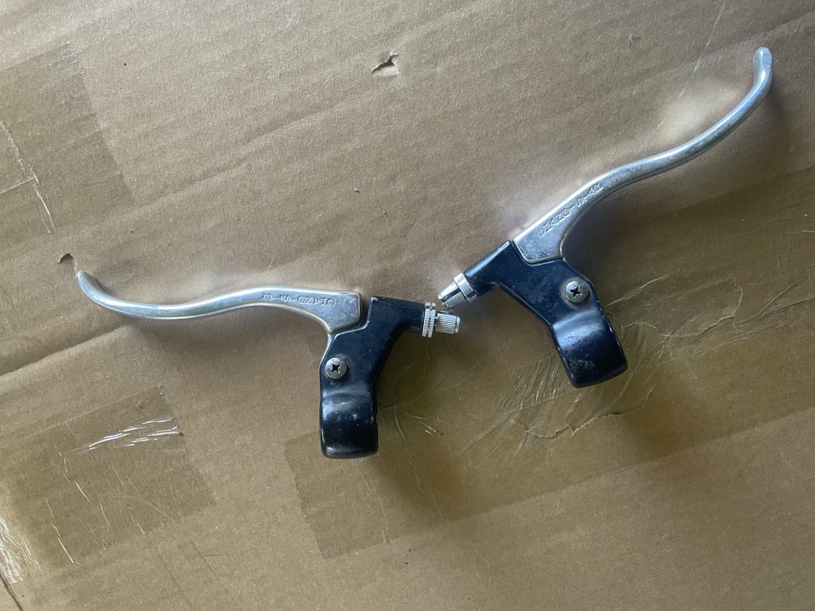 Chang Star Vintage Two-Tone 4 Finger Brake Levers Ø22.2 Caliper/Cantilever