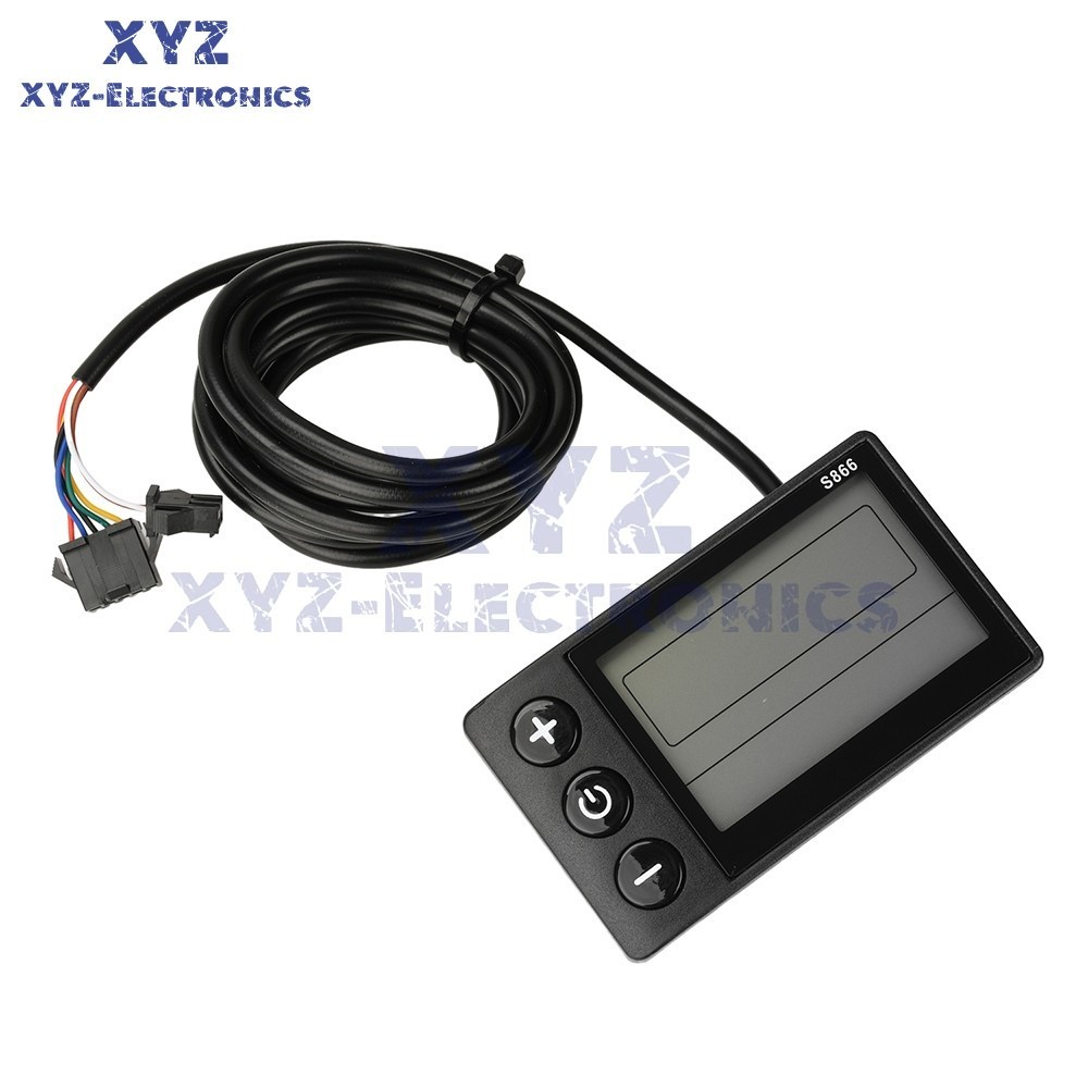 36V48V64V 30A Sine Wave Brushless Motor Controller 750-1500W Driver S866 LCD