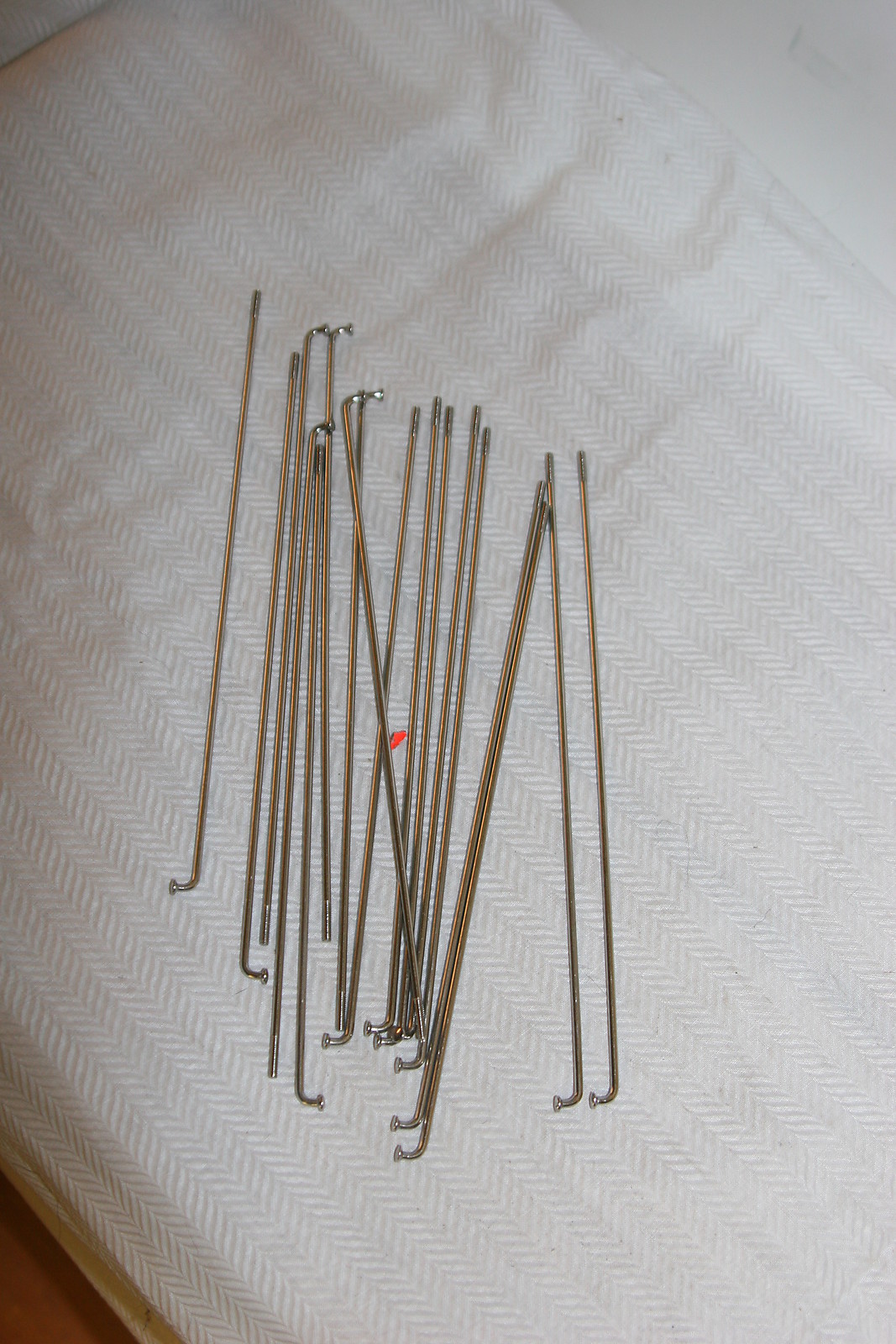 Wheelsmith 15/17/15 Butted Stainless Steel Spokes Alloy Nipples 267mm Qty 18 s20