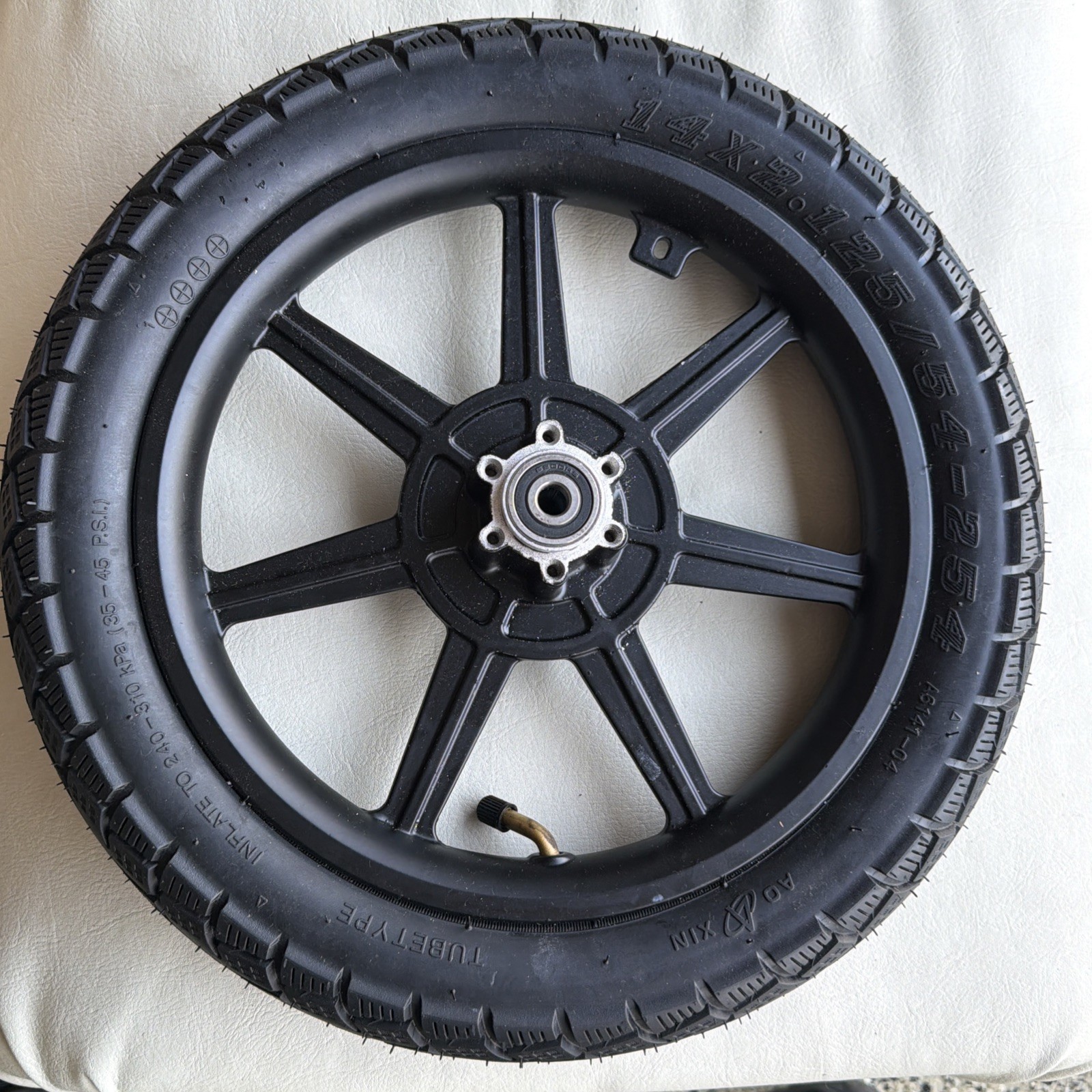 NEW 14 Inch Wheel Assembly & Tire for E-bikes, Scooters