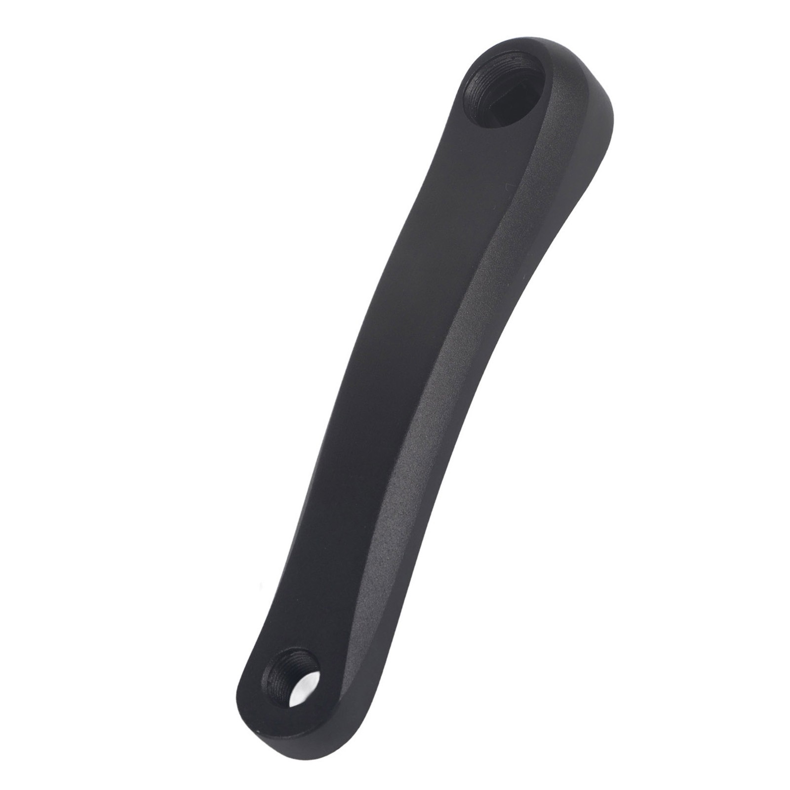 170mm Bike Aluminum Alloy Left Single Chain Crank Arm Replacement (Black Rhombic
