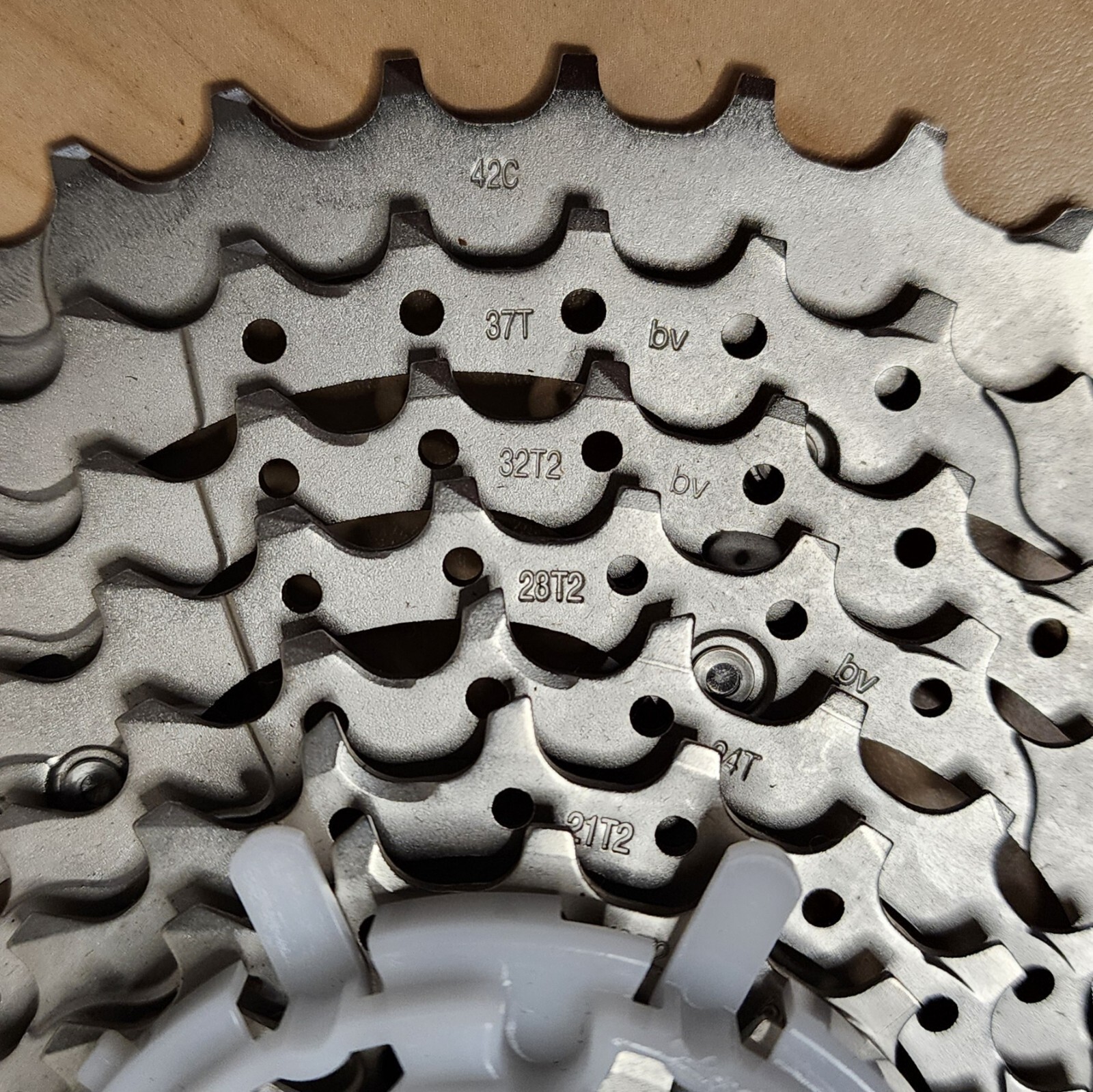 JGbike Bike 10 Speed Cassette Sprocket 11-42T Shimano Deore Sram Grey CS-M4100