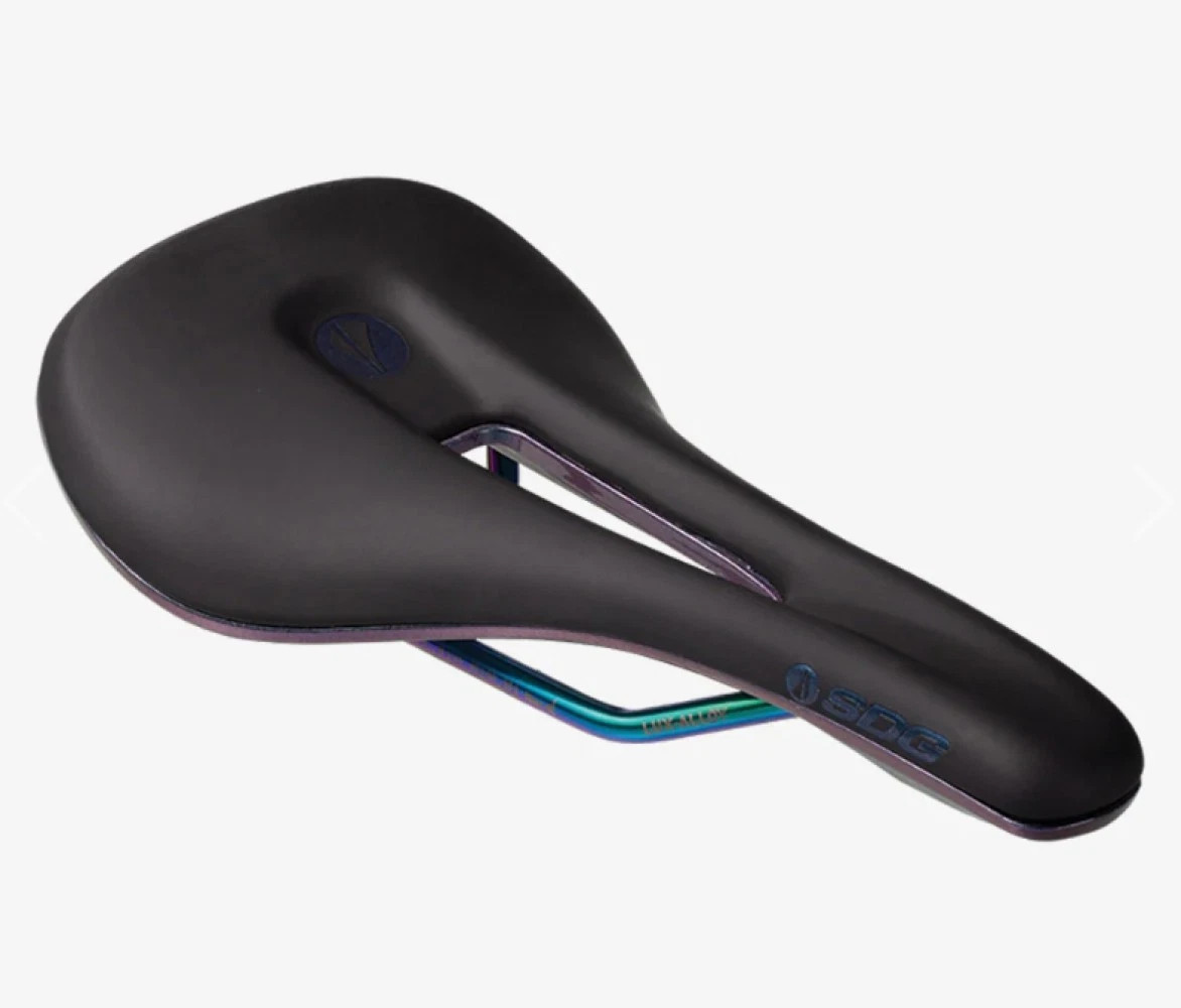 SDG Bel-Air V3 Overland Bike Bicycle Saddle Trail, XC, Gravel – Black/Fuel