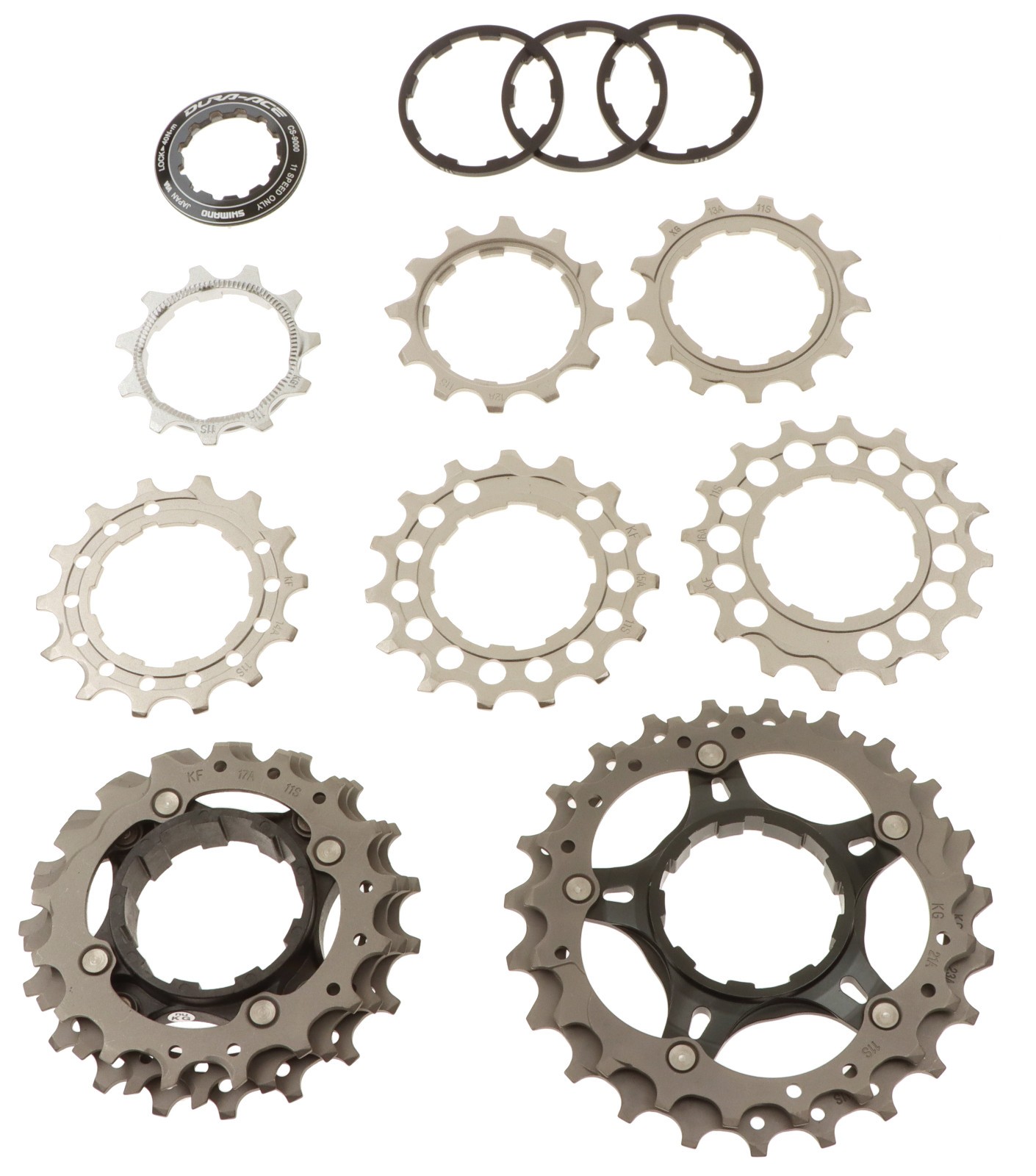 Shimano Dura-Ace CS-9000 Cassette 11-23T HG-EV 11 Speed NOS New
