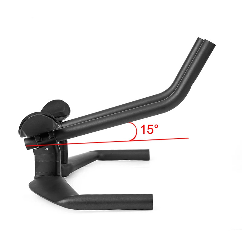Carbon Fiber Triathlon Bicycle Handlebar TT Bar HB095 15 Degrees Regardless