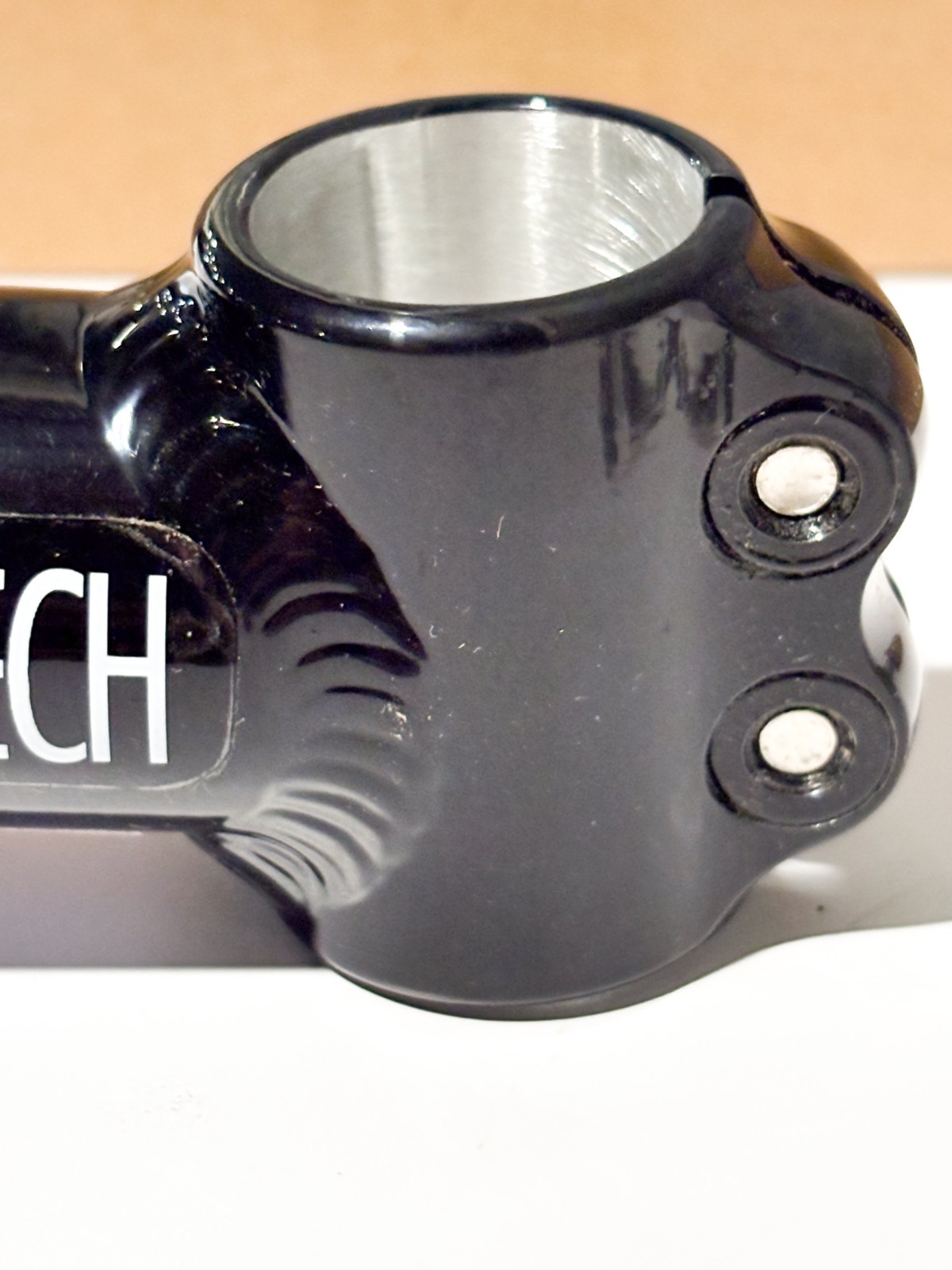 NOS CONTROL TECH 1″ STEM Bike 105mm +/-5° Black MTB Mountain Bike Threadless
