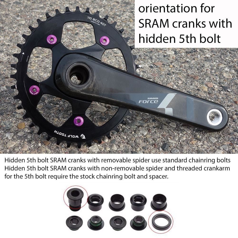 Wolf Tooth 110 BCD Gravel / CX / Road Chainrings