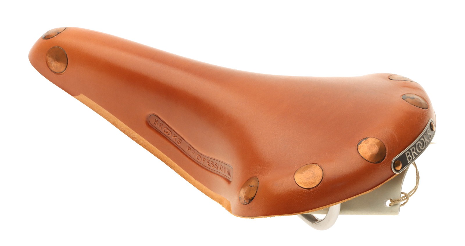 Brooks Team Pro Special Saddle Steel Rails Hard Leather Cover Honey NEW NOS