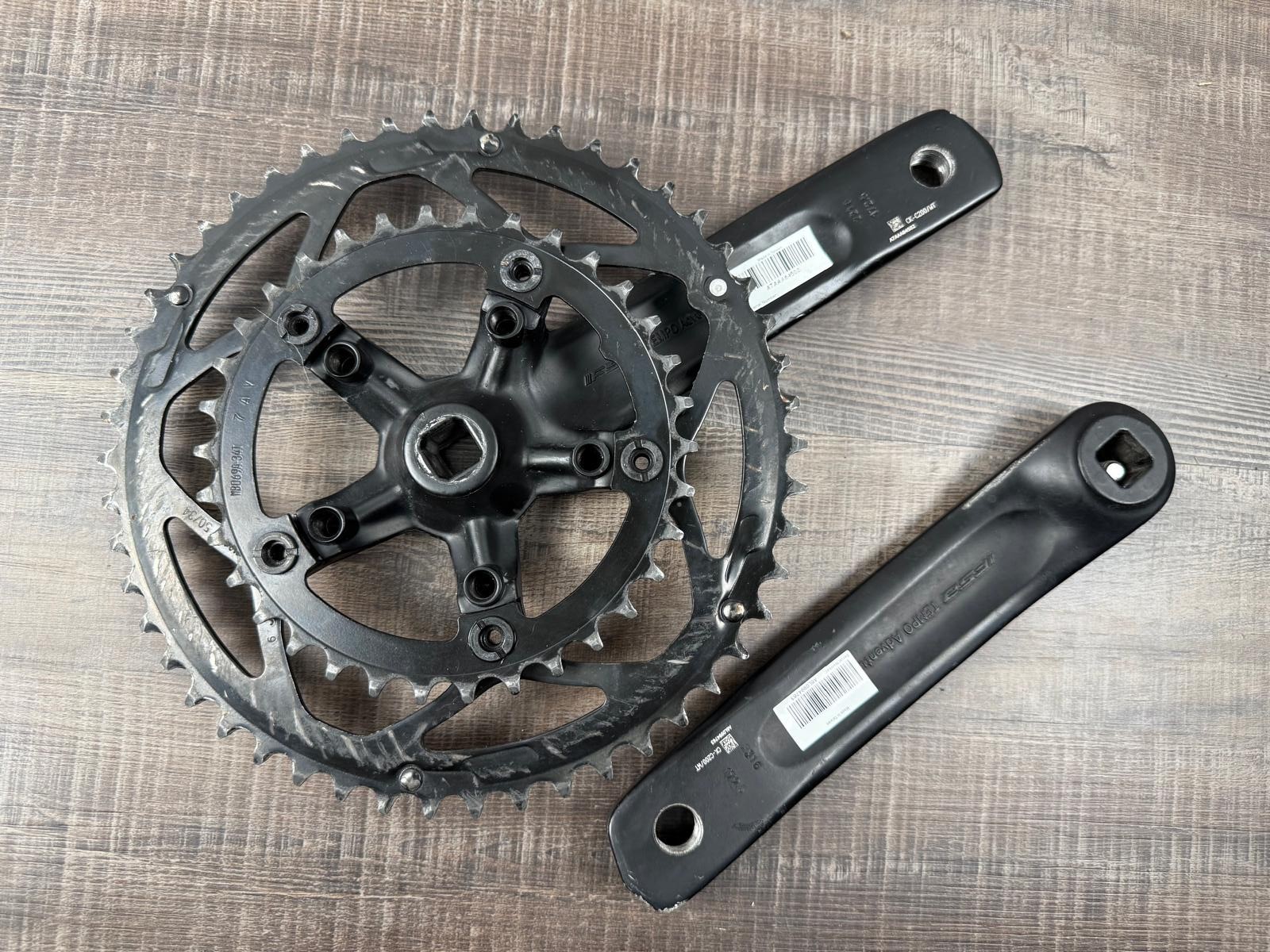 FSA Tempo Crankset Square Taper 50/34 172.5mm