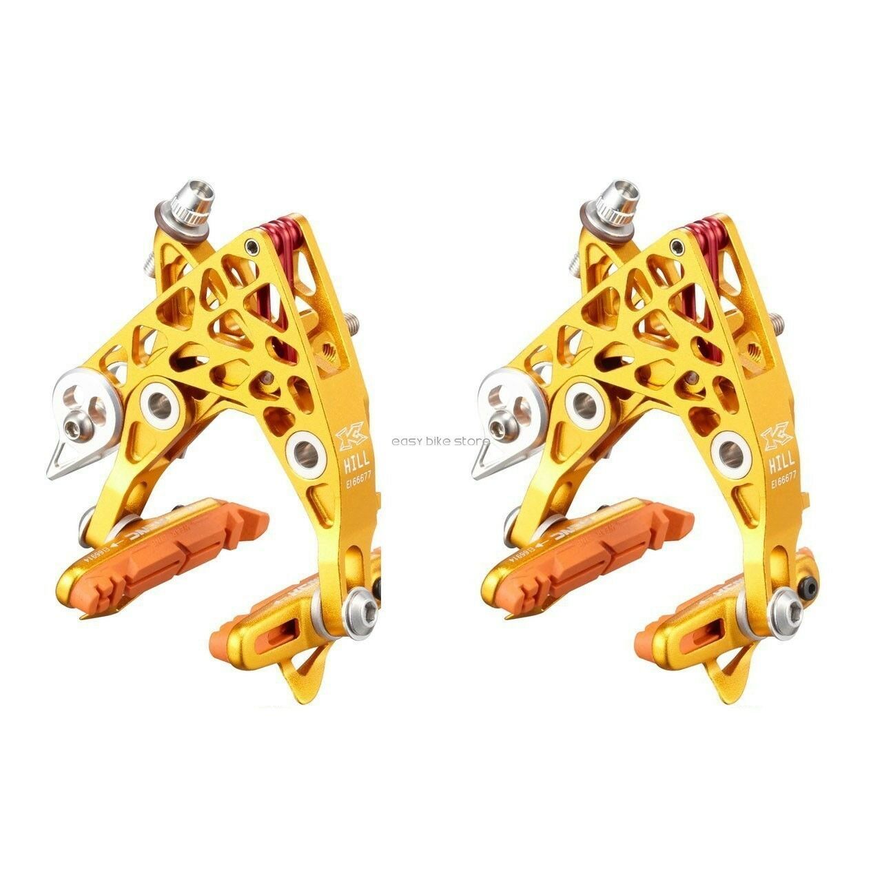KCNC GOLD CB4 Hill Calipers Brake Road Brake F&R set bike 220g /USPS