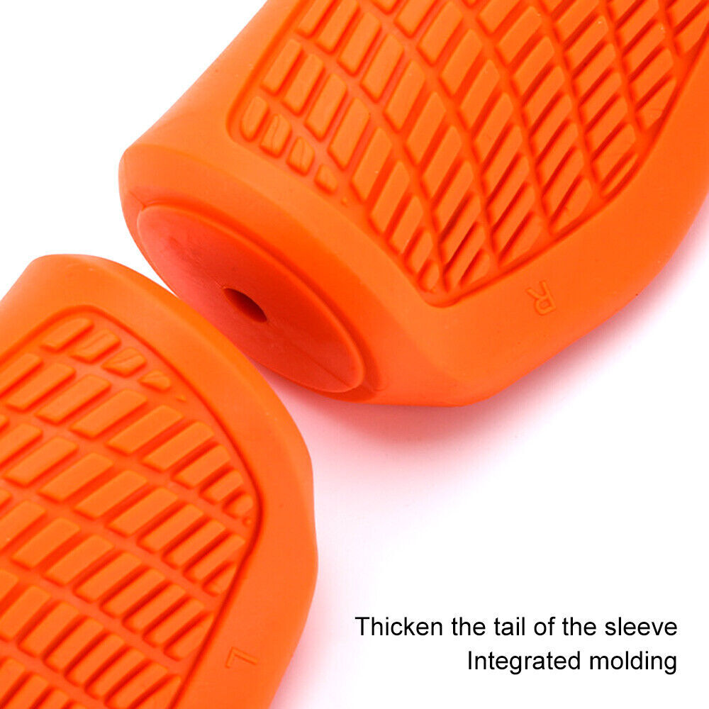 BUCKLOS Handlebar Grip MTB Lock on Silicone Shock Absorption Bike Grips Fit ODI