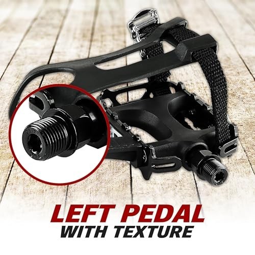 Universal Fit Bicycle Pedals 9/16″ – Non-Slip, Durable & Lightweight for MTB & A