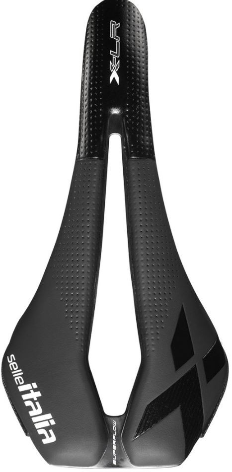 Selle Italia X-LR Superflow Ti 316 Saddle – 268 x 125mm, Carbon, S3, Black