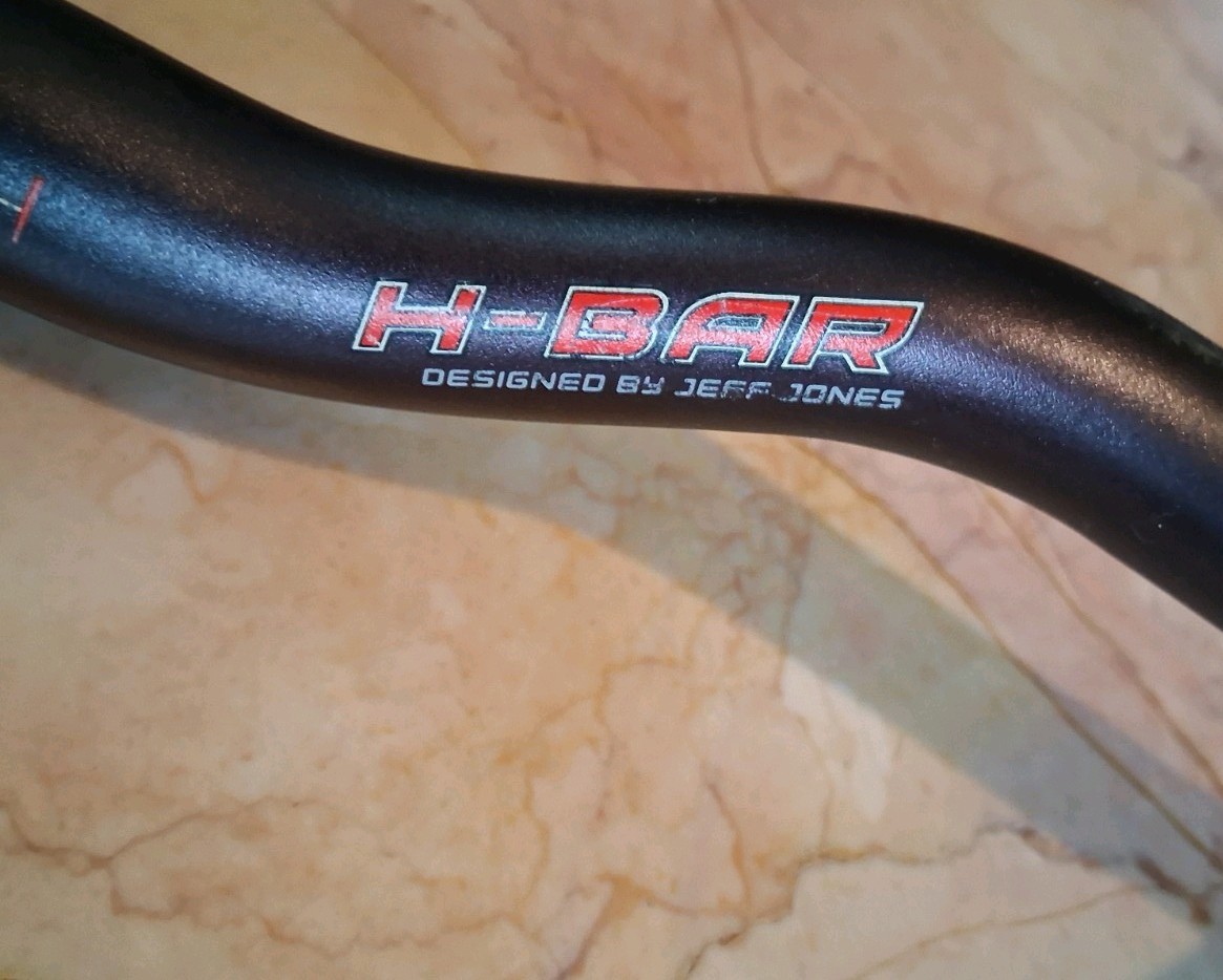 Vintage Titec H bars by Jeff Jones un cut 26 1/2 » touring handlebars gravel
