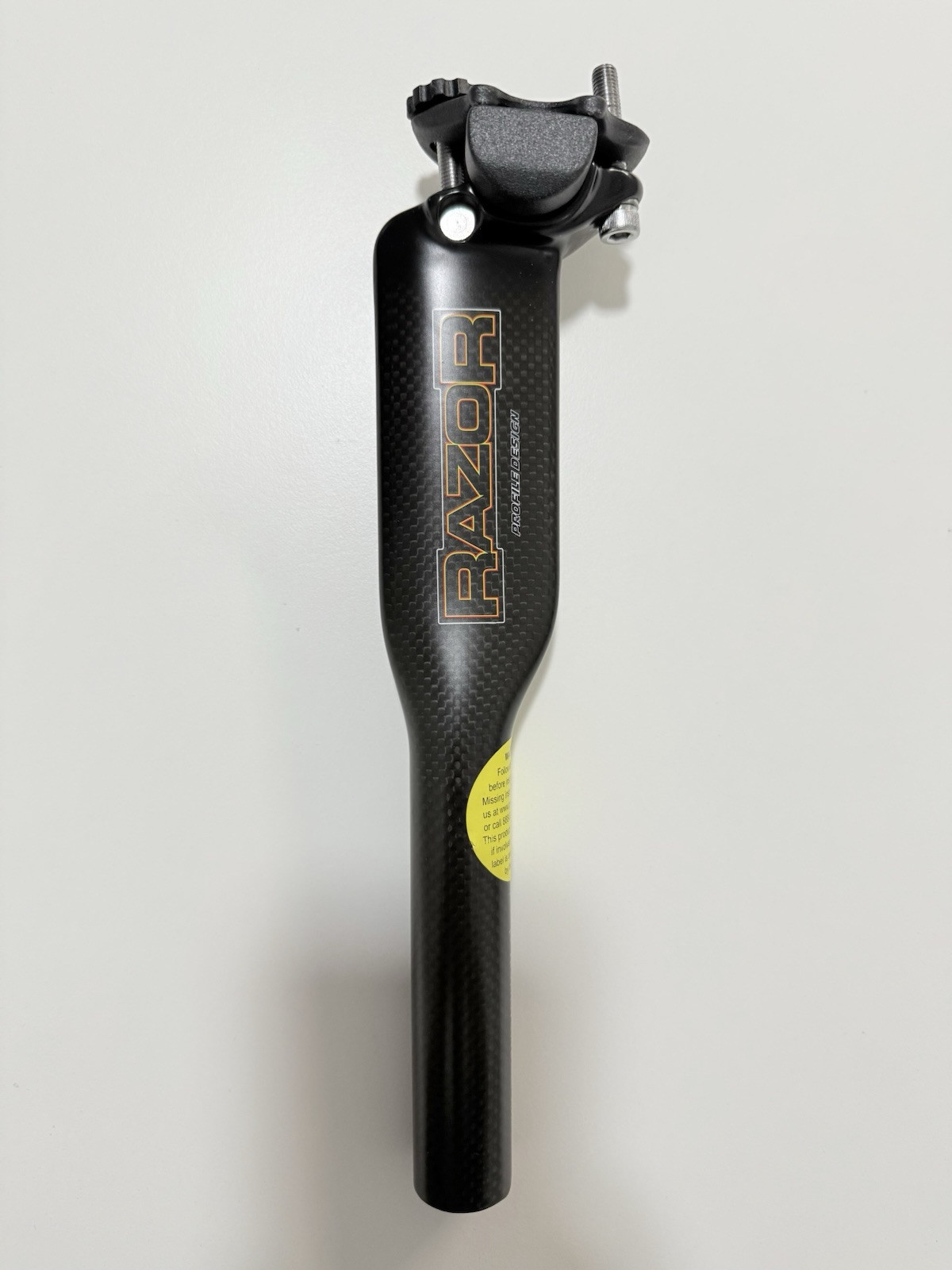 Razor Profile Design Seatpost 27.2 mm Carbon Competition 270 mm NO BOX RP $350