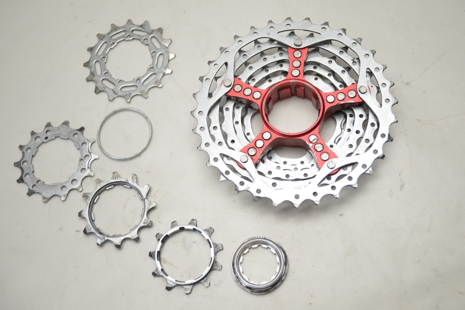 SRAM PG 990 RED 11-32 TOOTH 9 SPEED MOUNTAIN GRAVEL ROAD BICYCLE CASSETTE