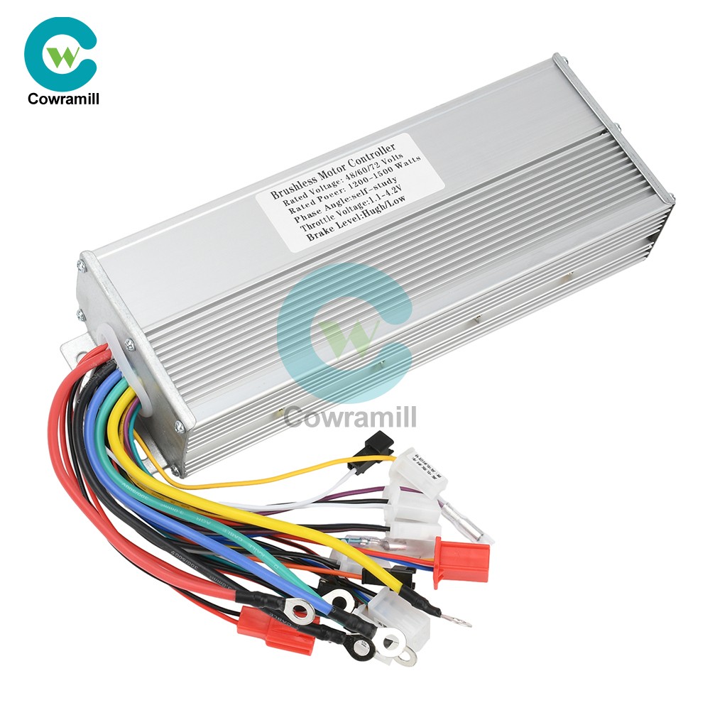 Controller 36V48V60V64V72V 500-1500W 5000W Brushless Electric Bicycle Controller