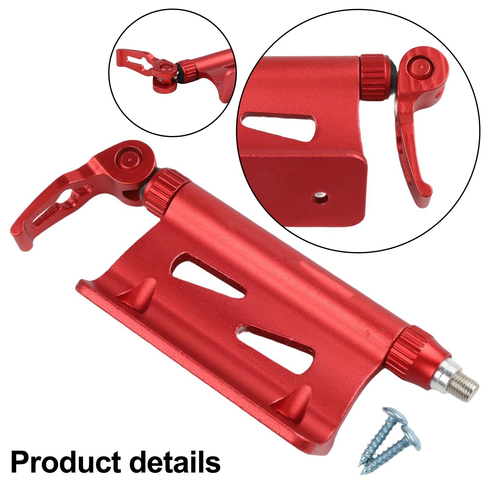 Aluminum Bicycle Mount Secure Fork Support for Convenient Parking Solutions