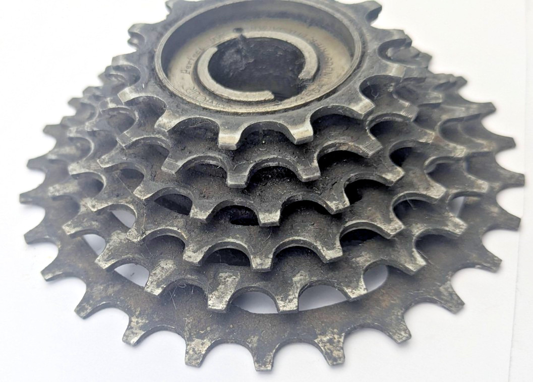 SUNTOUR PERFECT JAPAN 6 speed freewheel 14 TOOTH 28 TOOTH RATIO BR